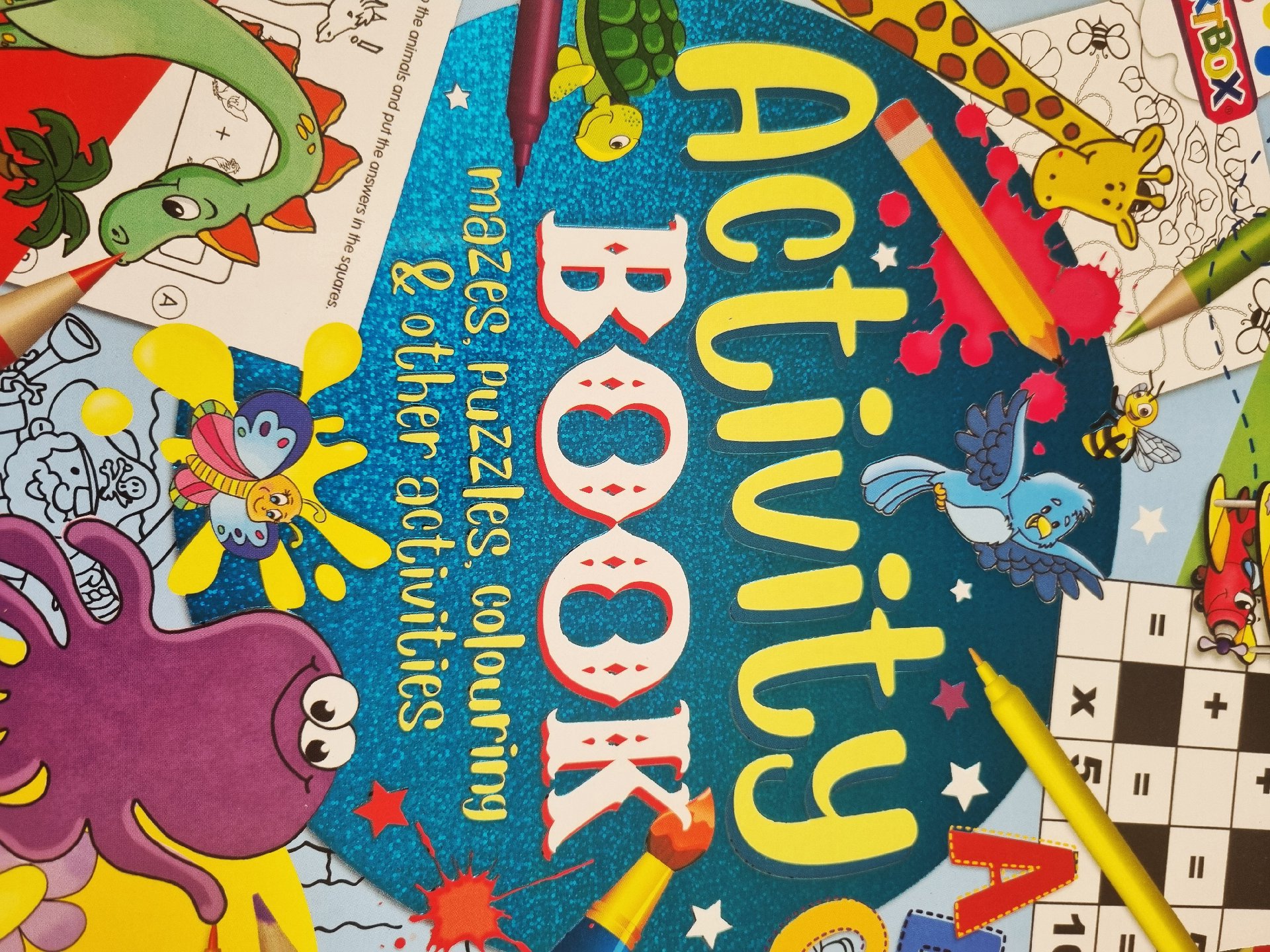 Activity books for kids, Tallon, Small, New condition — preloved on SilentSale®