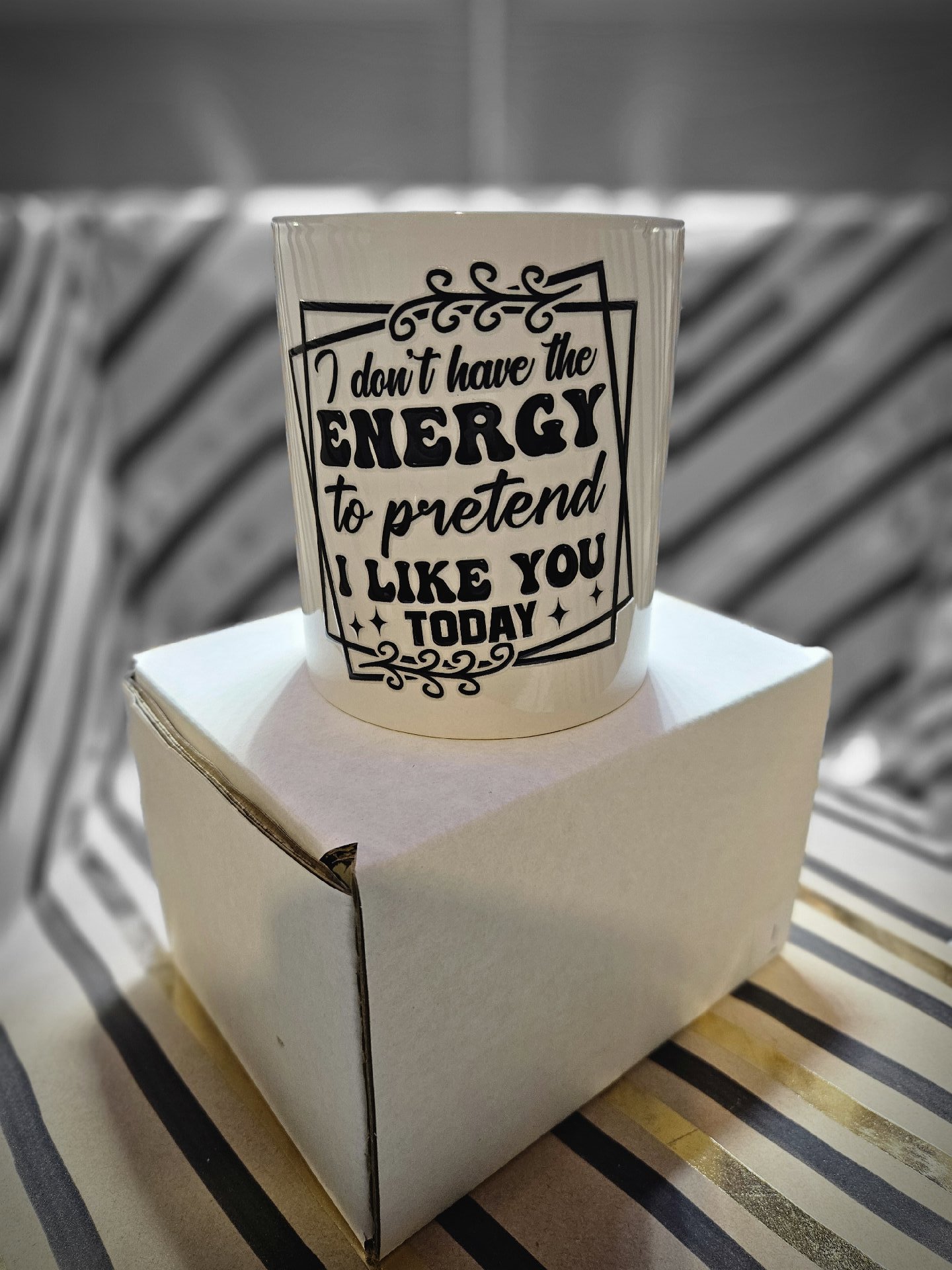 Ceramic Mug with Humorous Quote, Unbranded, One Size, New condition — preloved on SilentSale®