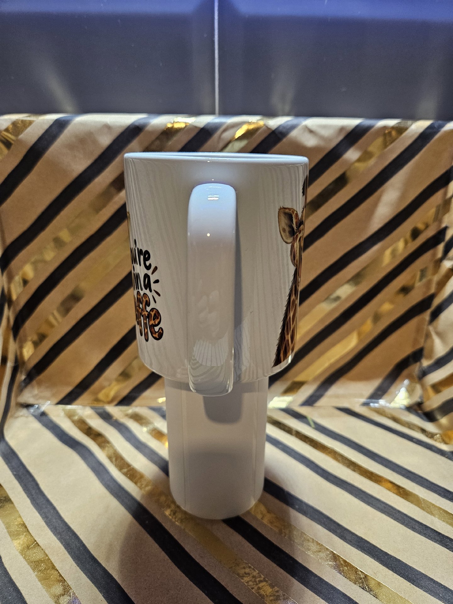 Ceramic Mug with Funny Giraffe Design, Unbranded, One Size, New condition — preloved on SilentSale®