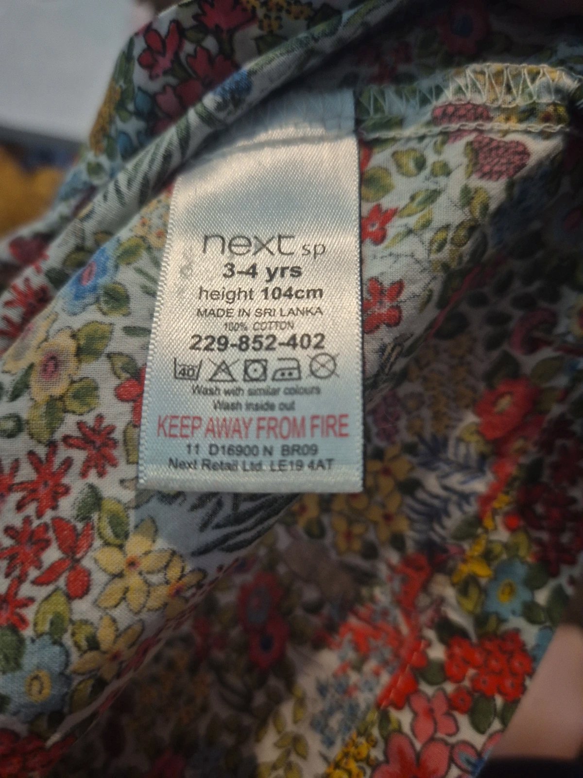 next summer dress, Next, 3 years / 98-103 cm, Excellent condition — preloved on SilentSale®