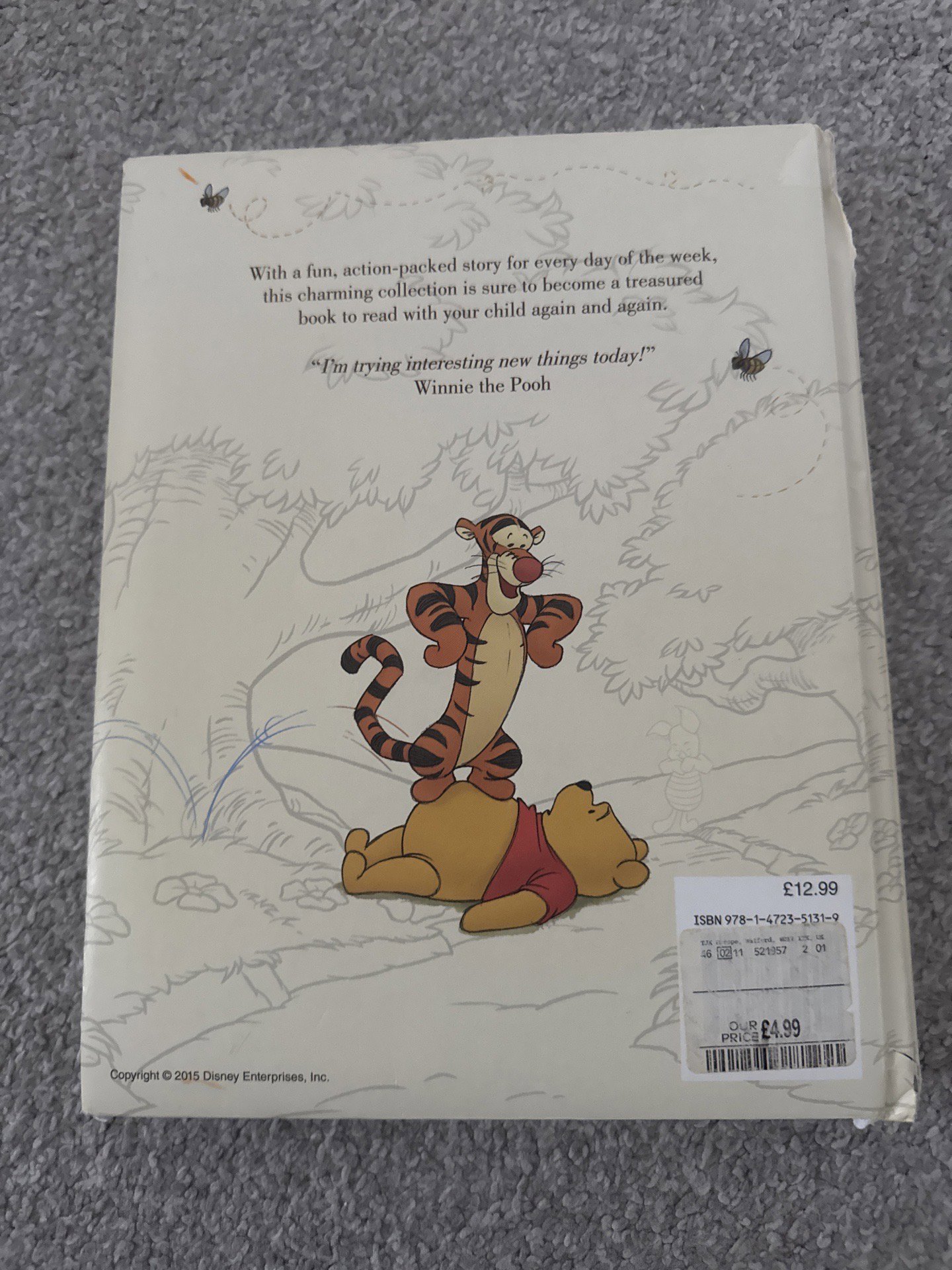 Disney Winnie the Pooh Tales of Adventure Treasury Book, Disney, One Size, Good condition — preloved on SilentSale®