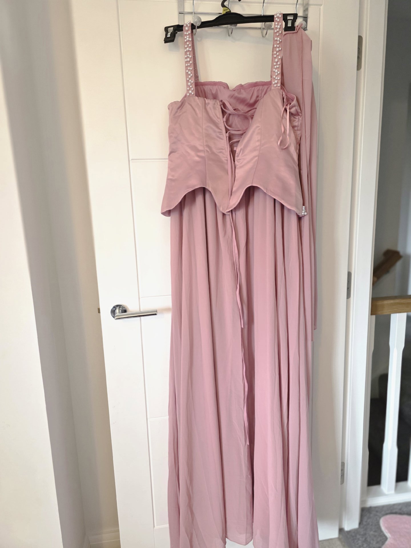 Faeriesty Elegant Women's Light Rose Formal Dress, faeriesty, M, New condition — preloved on SilentSale®