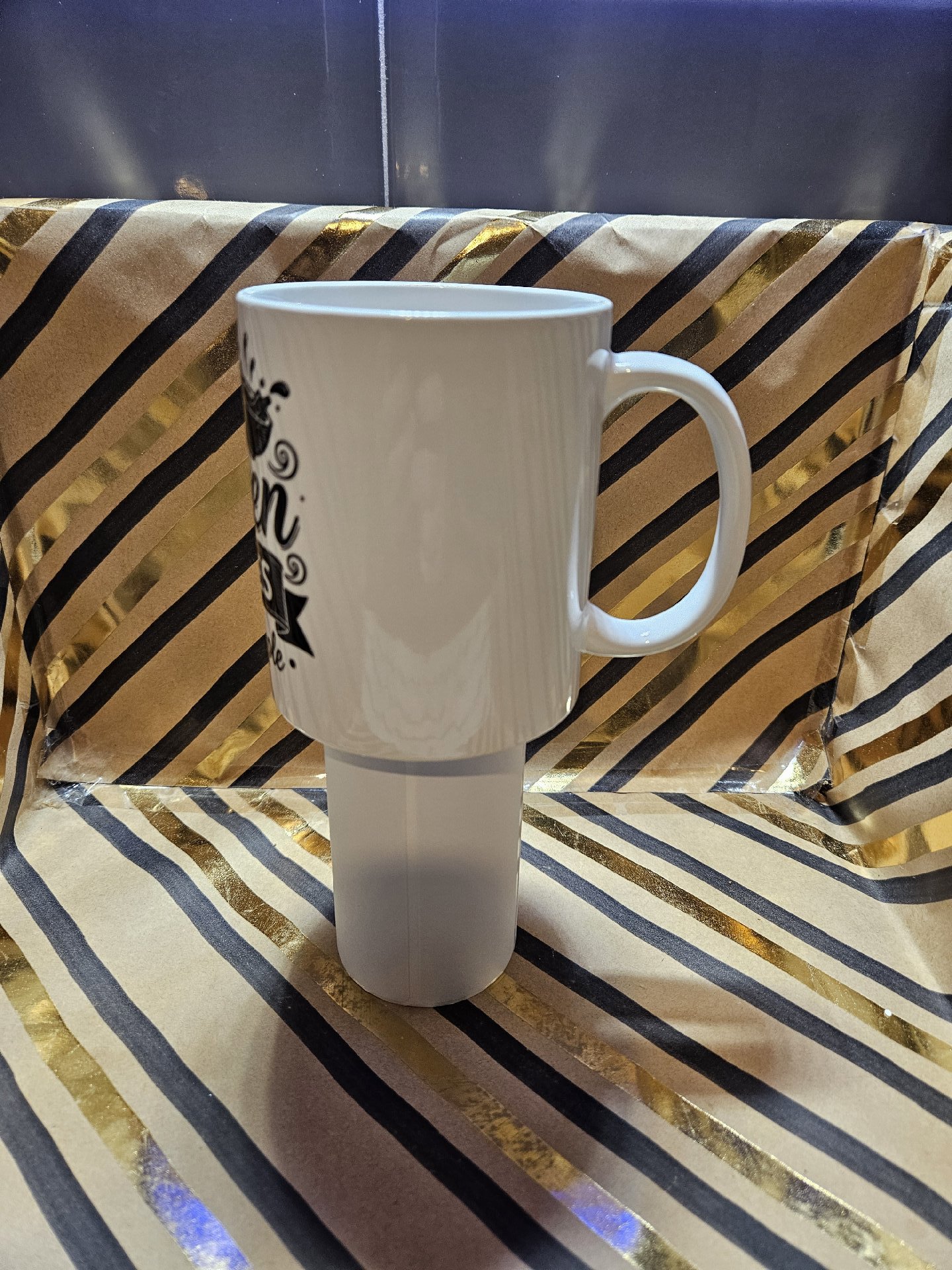Ceramic Kitchen Rules Mug with Handle, Unbranded, One Size, New condition — preloved on SilentSale®