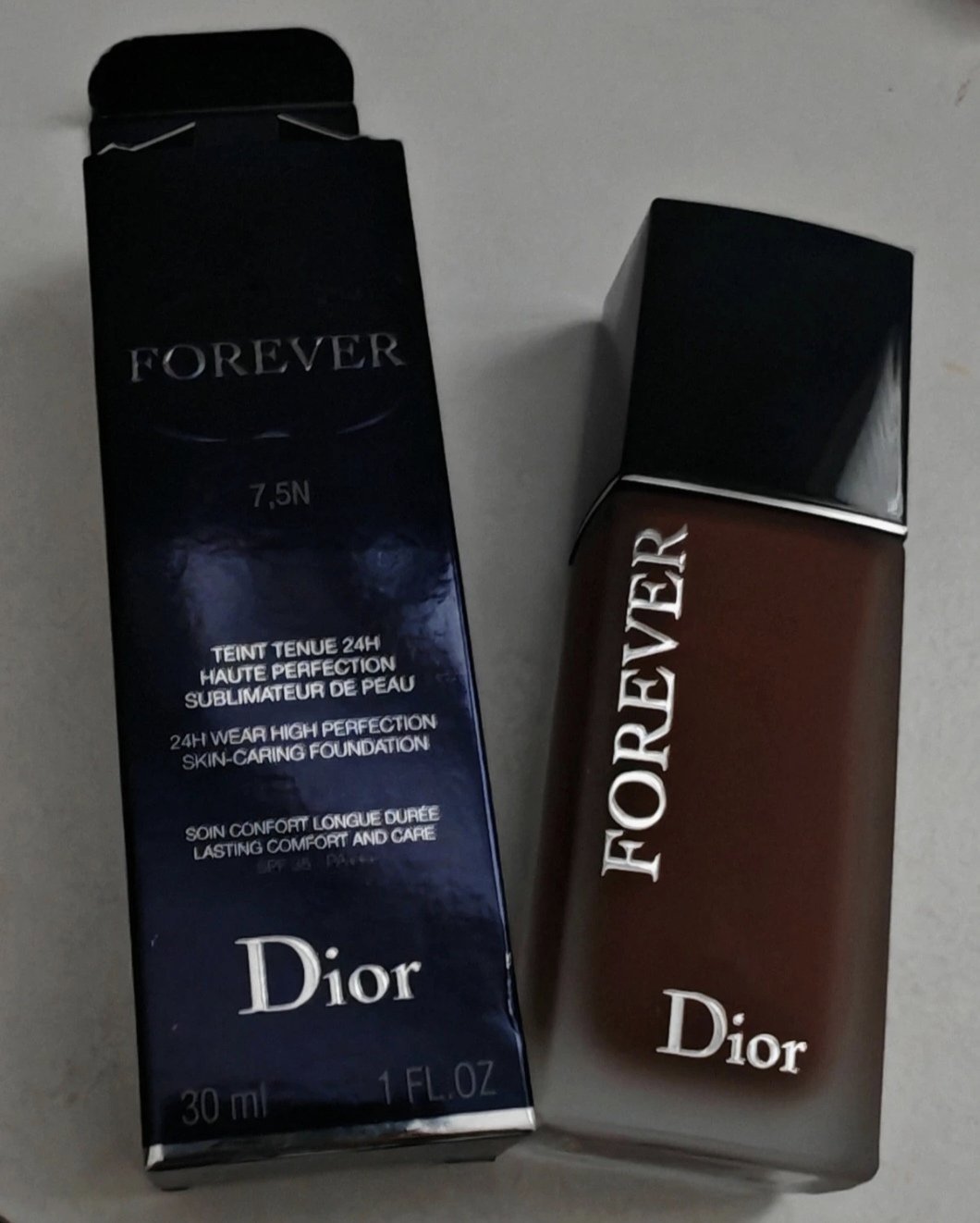Dior Forever 24H Wear High Perfection Foundation 7.5N 30ml, Dior, 30ml, New condition — preloved on SilentSale®