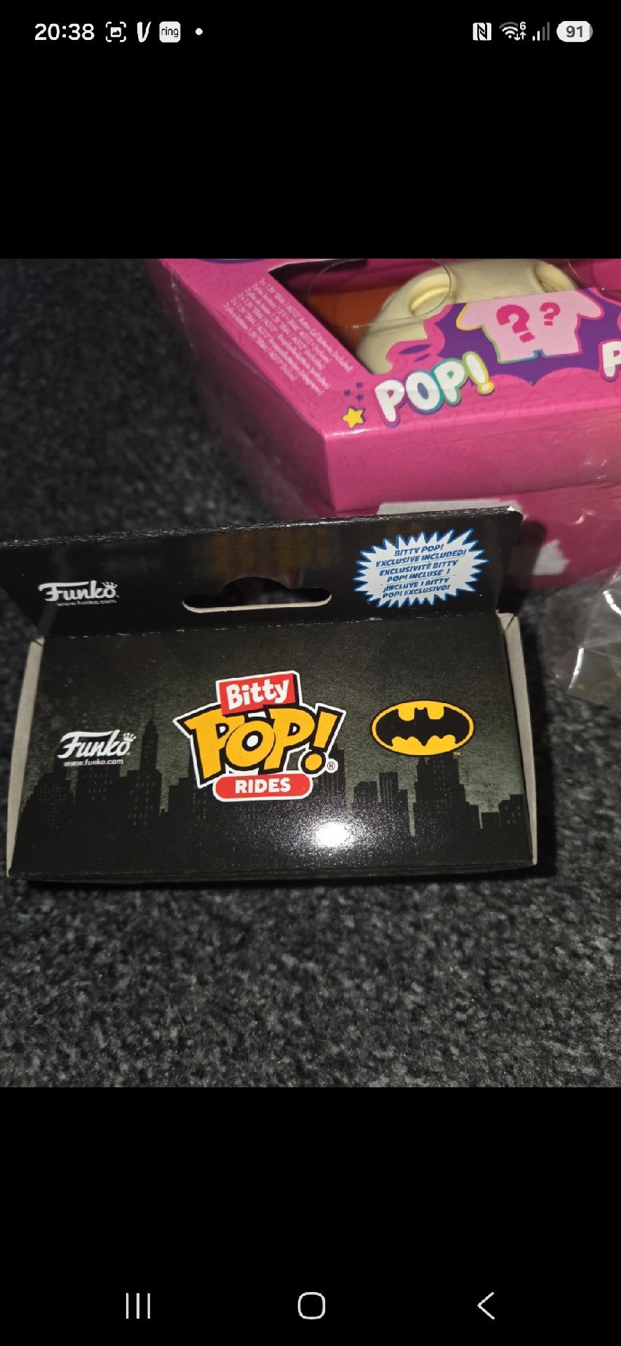 Funko Bitty Pop! Rides Batman and Batmobile Collectible, Funko, One Size, New condition — preloved on SilentSale®