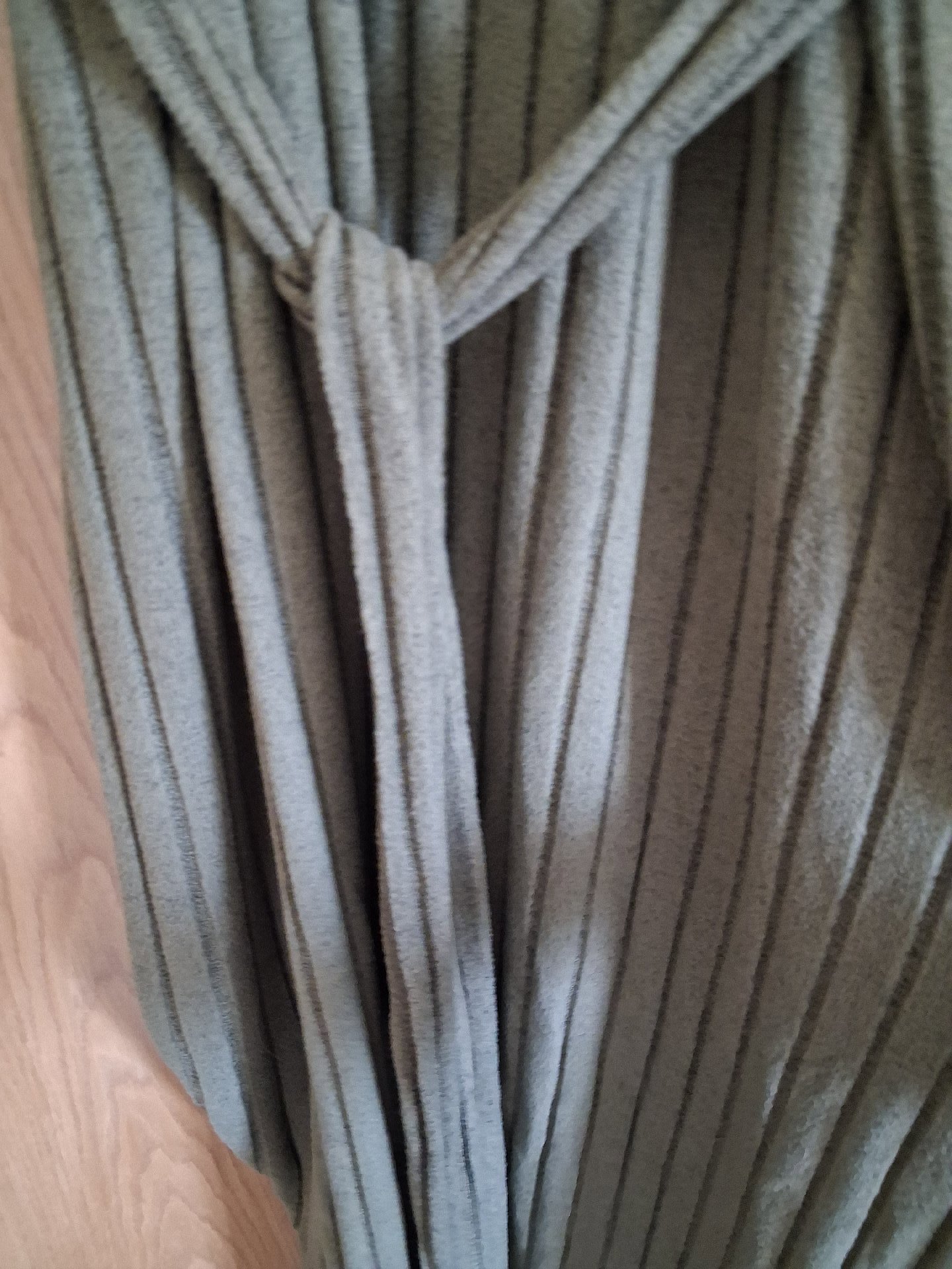 Green Ribbed Knit Wrap Dress, Shein, 24, Excellent condition — preloved on SilentSale®