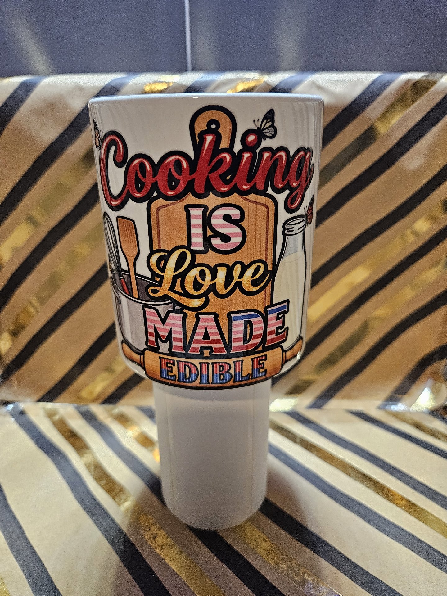 Cooking Is Love Made Edible Ceramic Mug, Unbranded, One Size, New condition — preloved on SilentSale®