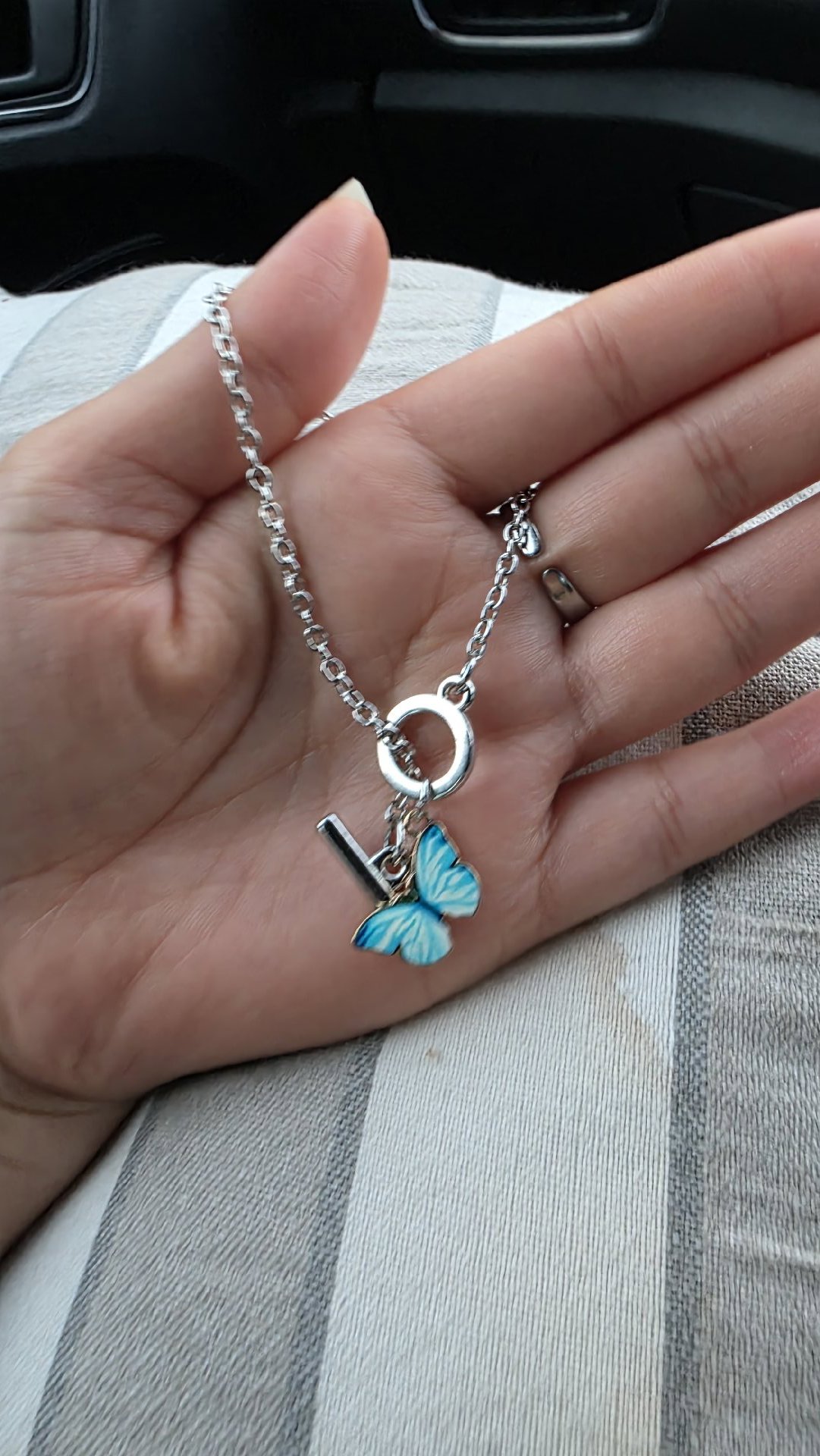 Silver color butterfly bracelet , Unbranded, One Size, New condition — preloved on SilentSale®