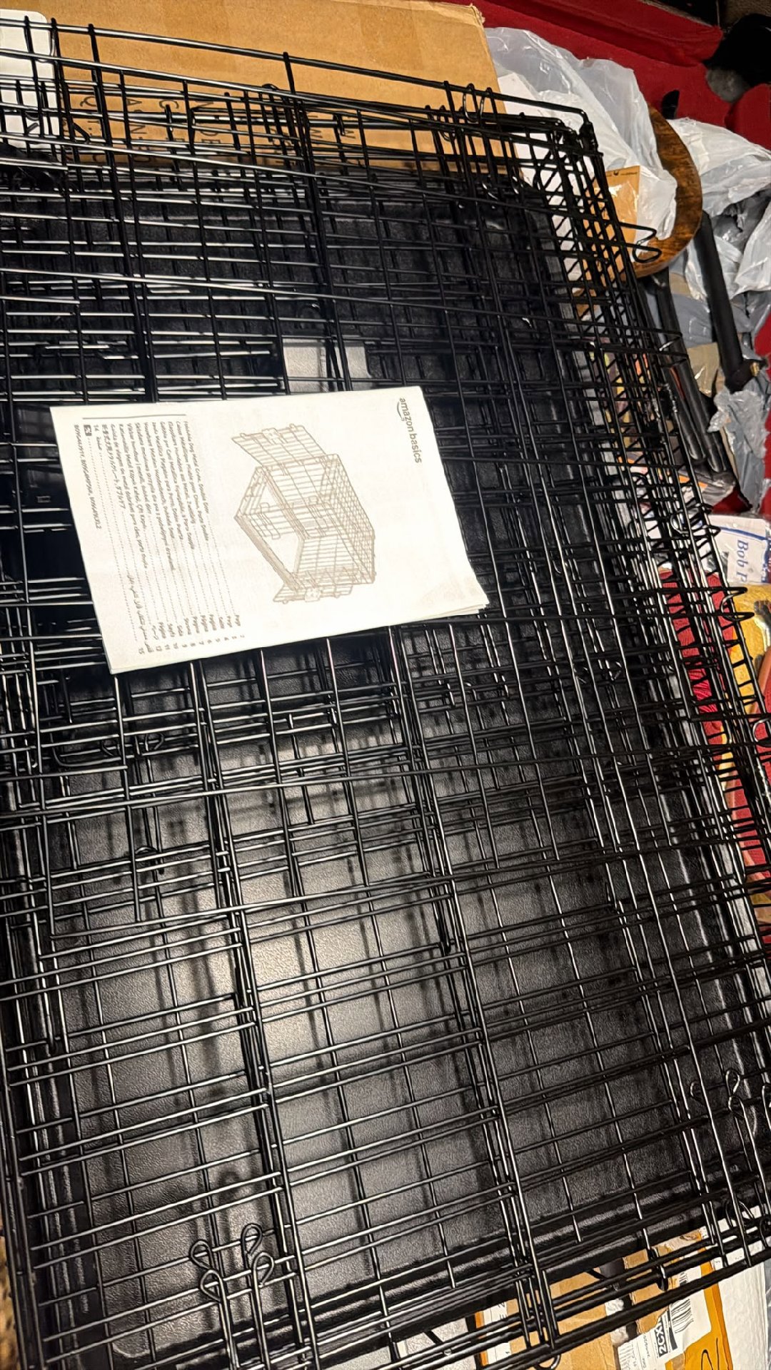brand new dog cage , Amazon Basics, 30 in, New condition — preloved on SilentSale®
