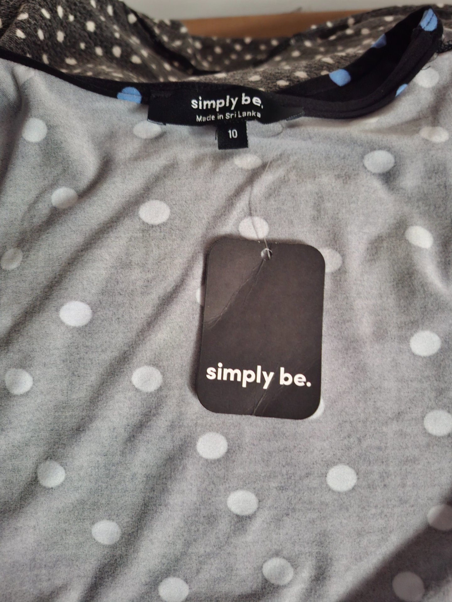 Jersey Smock Dress UU549, Simply Be, 10, New condition — preloved on SilentSale®