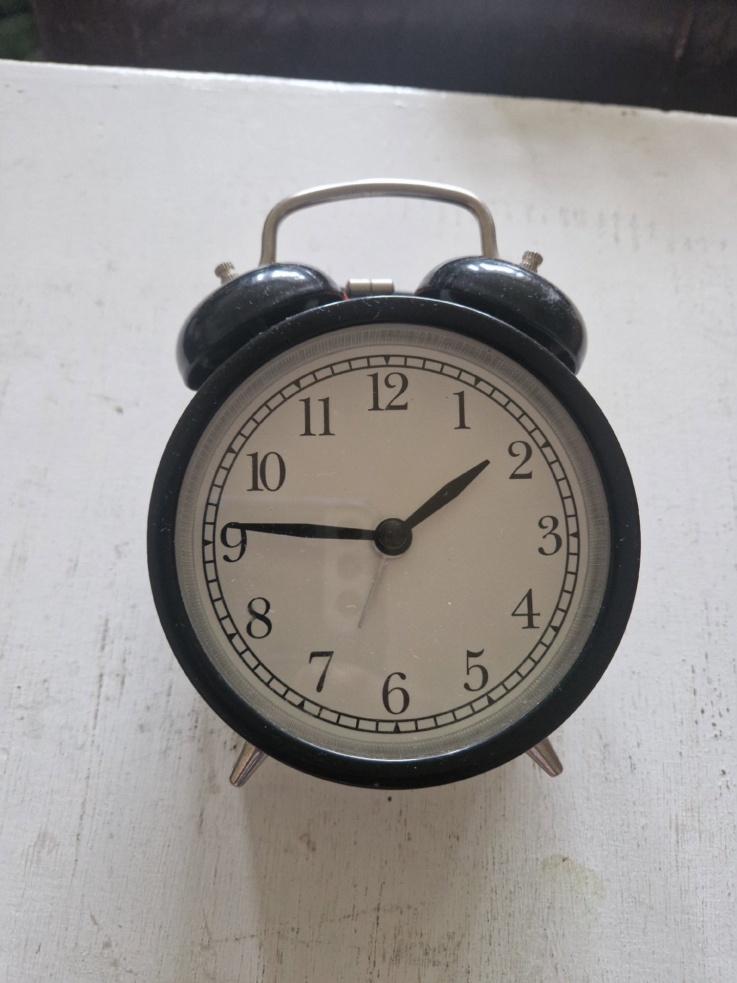 Vintage Black Twin Bell Alarm Clock, Other, Small, Excellent condition — preloved on SilentSale®