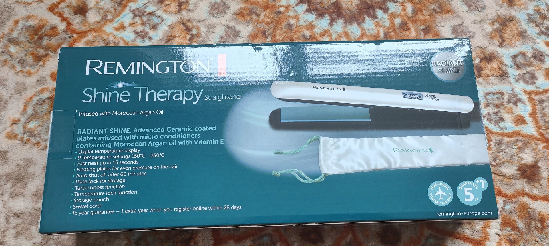 Remington Shine Therapy Hair Straightener, Remington, One Size, New condition — preloved on SilentSale®