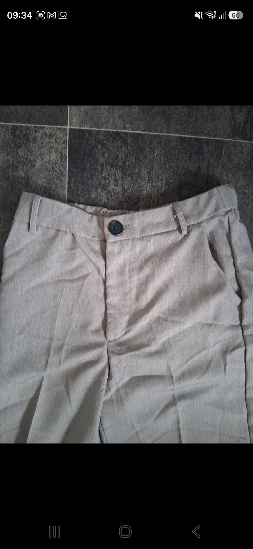 grey trousers, Shein, m, New condition — preloved on SilentSale®