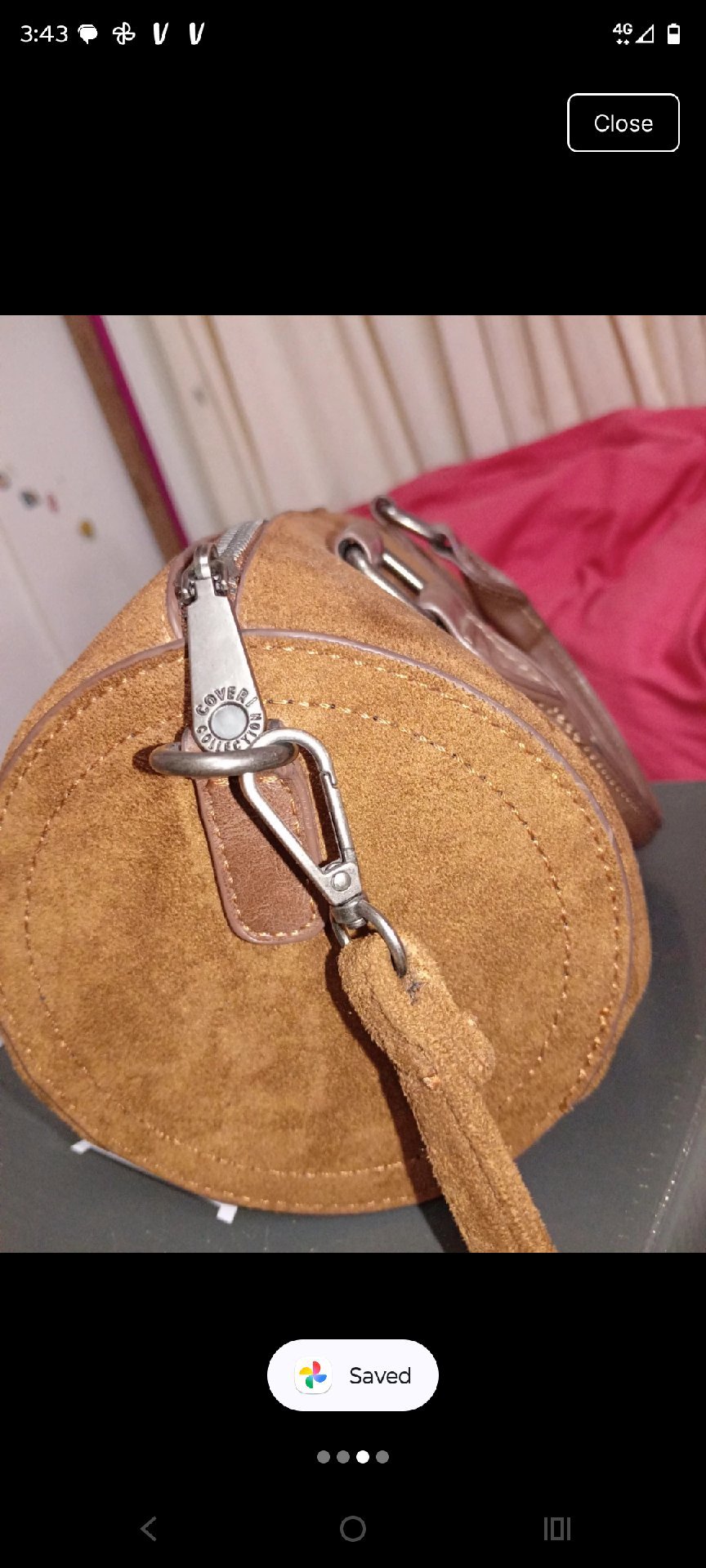 Coveri Collection Brown Suede Barrel Bag, Coveri Collection, Small, Like New condition — preloved on SilentSale®