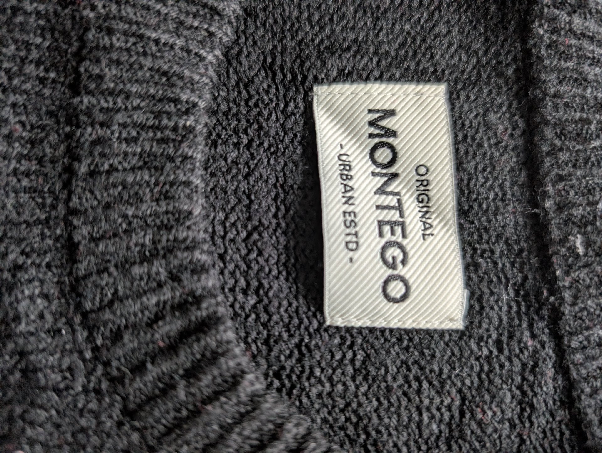 Montego Black Christmas Jumper with Santa Design, Montego, 60 cm, Excellent condition — preloved on SilentSale®