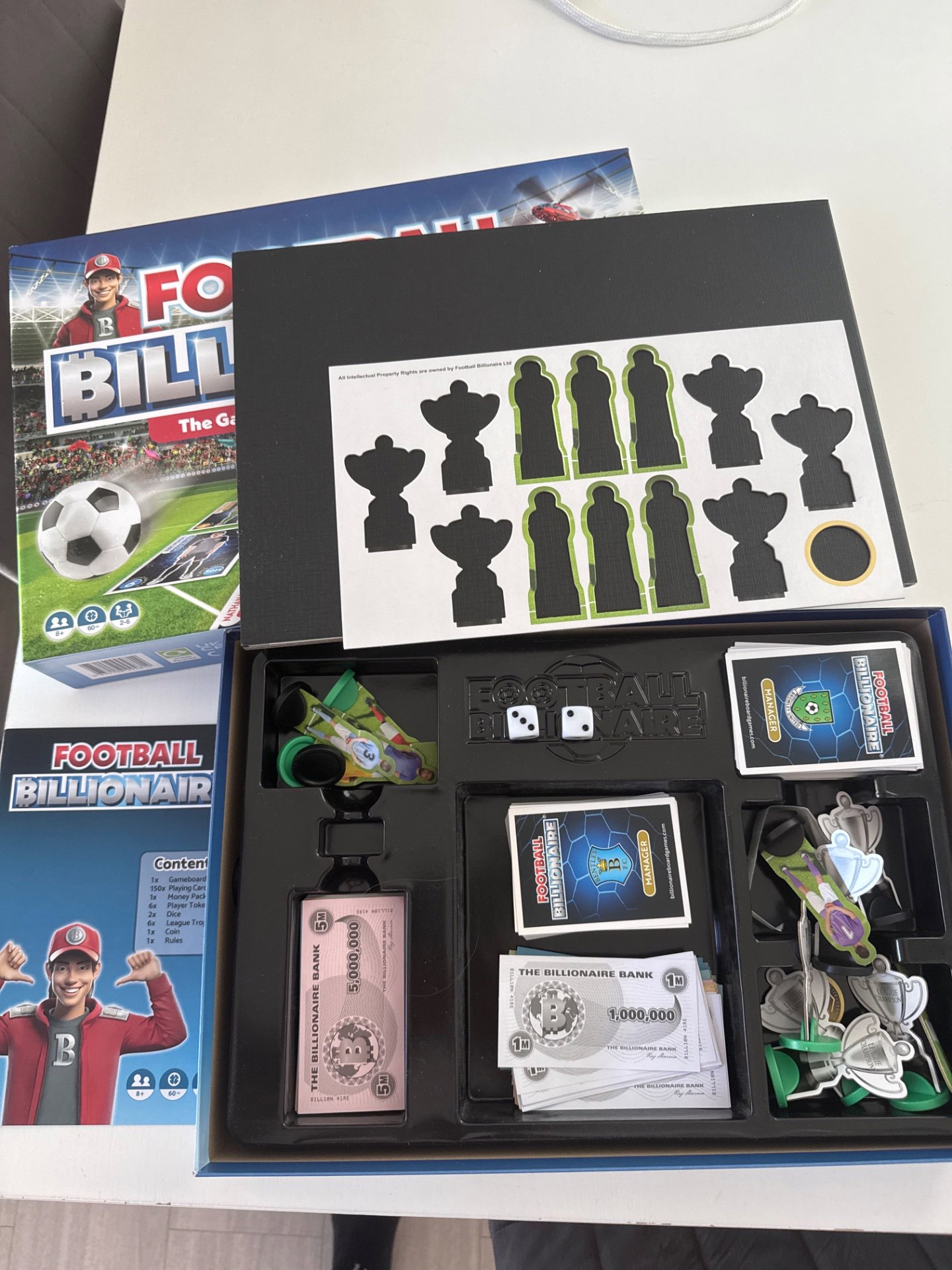 Football Billionaire Board Game 2020/21 3rd Edition - Perfect Football Gift, Football Billionaire, One Size, Excellent condition — preloved on SilentSale®