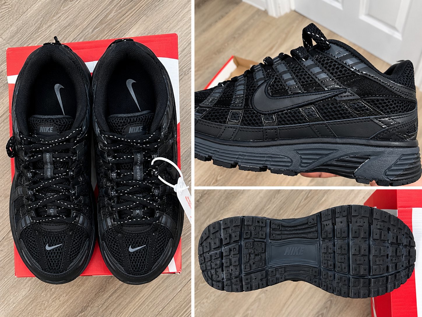 Nike P-6000 Black Trainers, Nike, 9, Excellent condition — preloved on SilentSale®