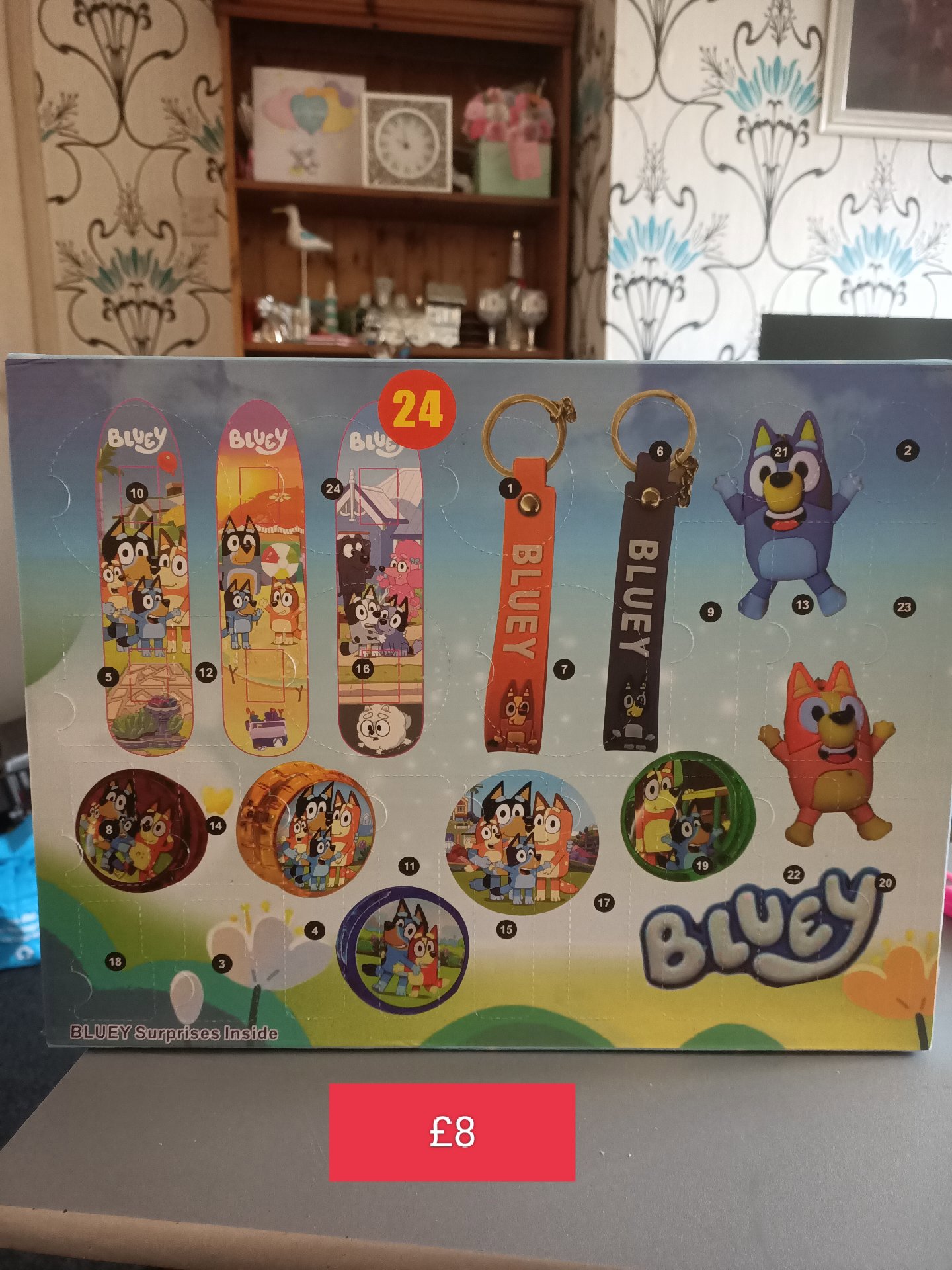Bluey advent calendar new, Bluey, Small, New condition — preloved on SilentSale®