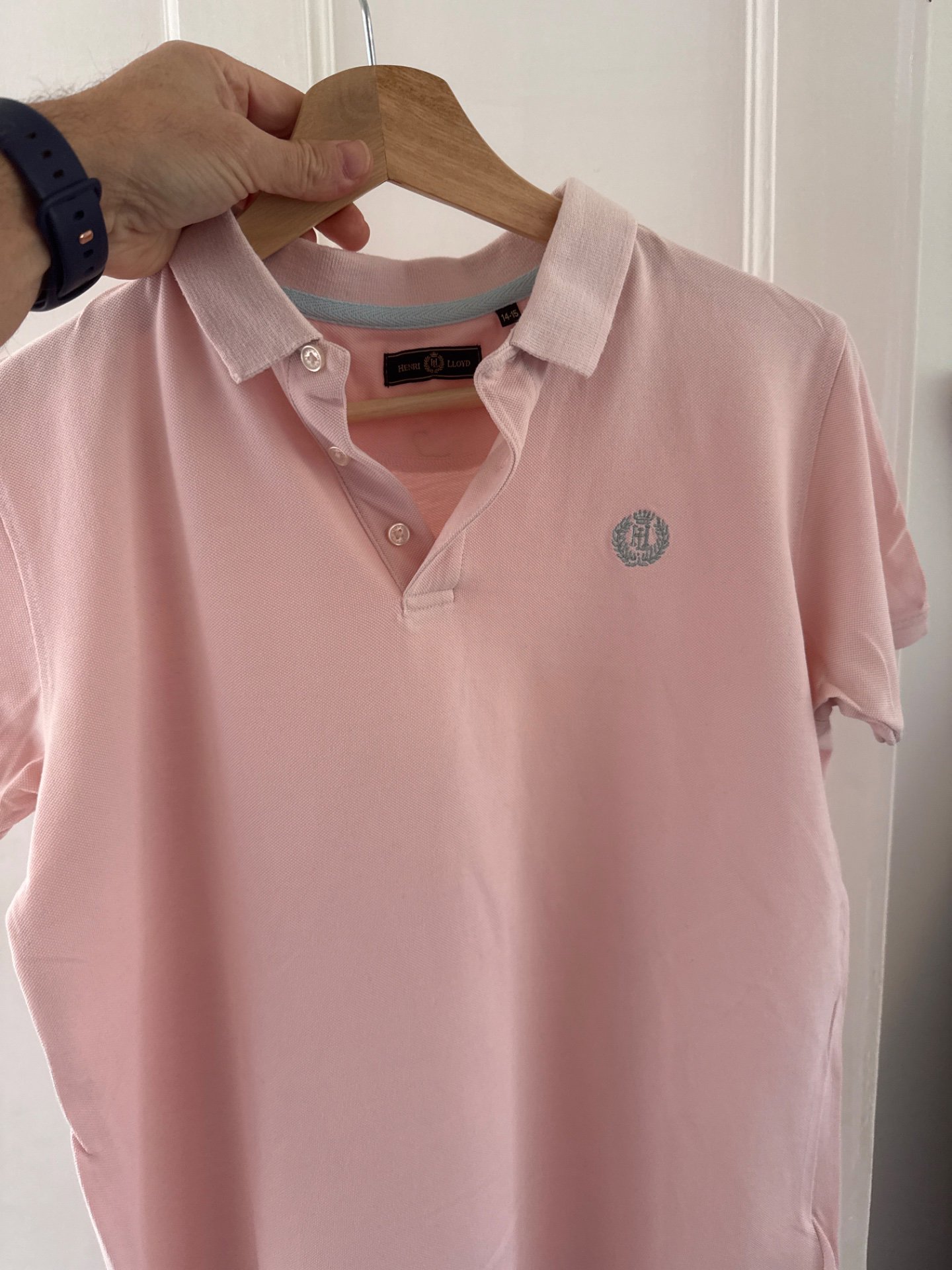 Pink Polo Shirt Henri Lloyd , Henri Lloyd, S, Excellent condition — preloved on SilentSale®