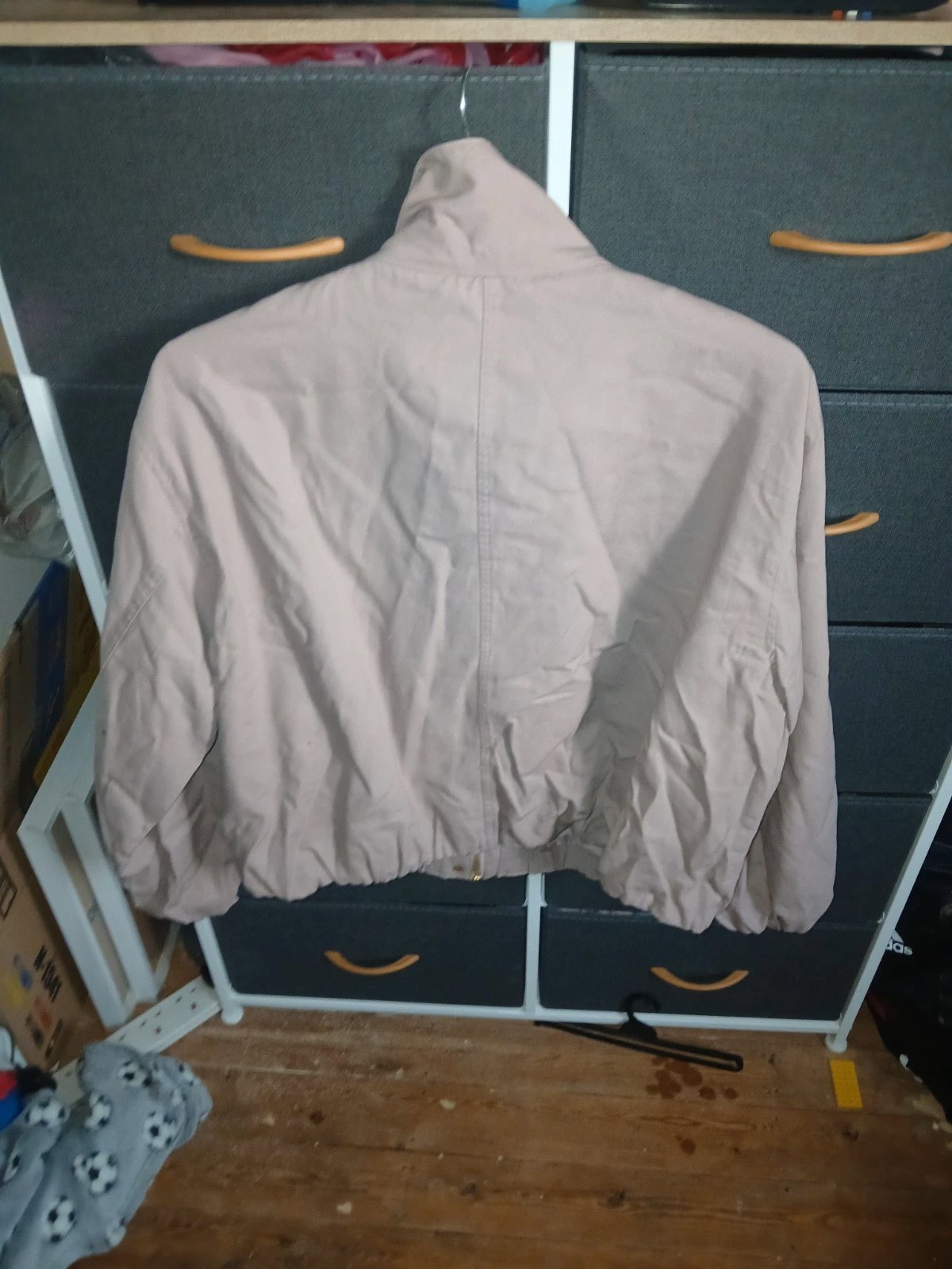 Funnel neck jacket, Papaya, L, Excellent condition — preloved on SilentSale®