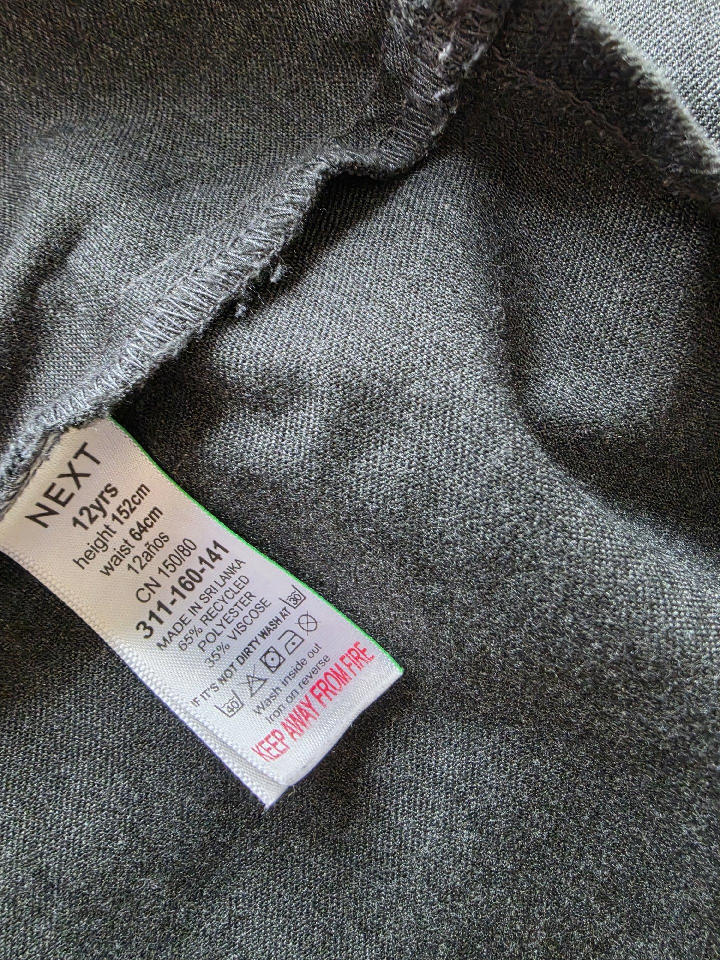 Next Grey School Pinafore Dress – 12 Years, Next, 12 years, Like New condition — preloved on SilentSale®