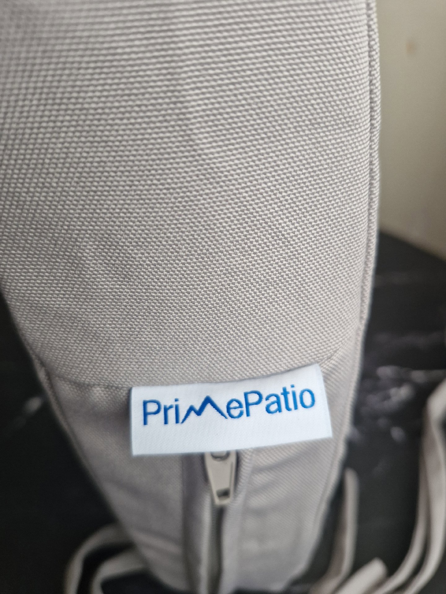 PrimePatio Grey Outdoor Chair Cushions with Ties, PrimePatio, One Size, Good condition — preloved on SilentSale®