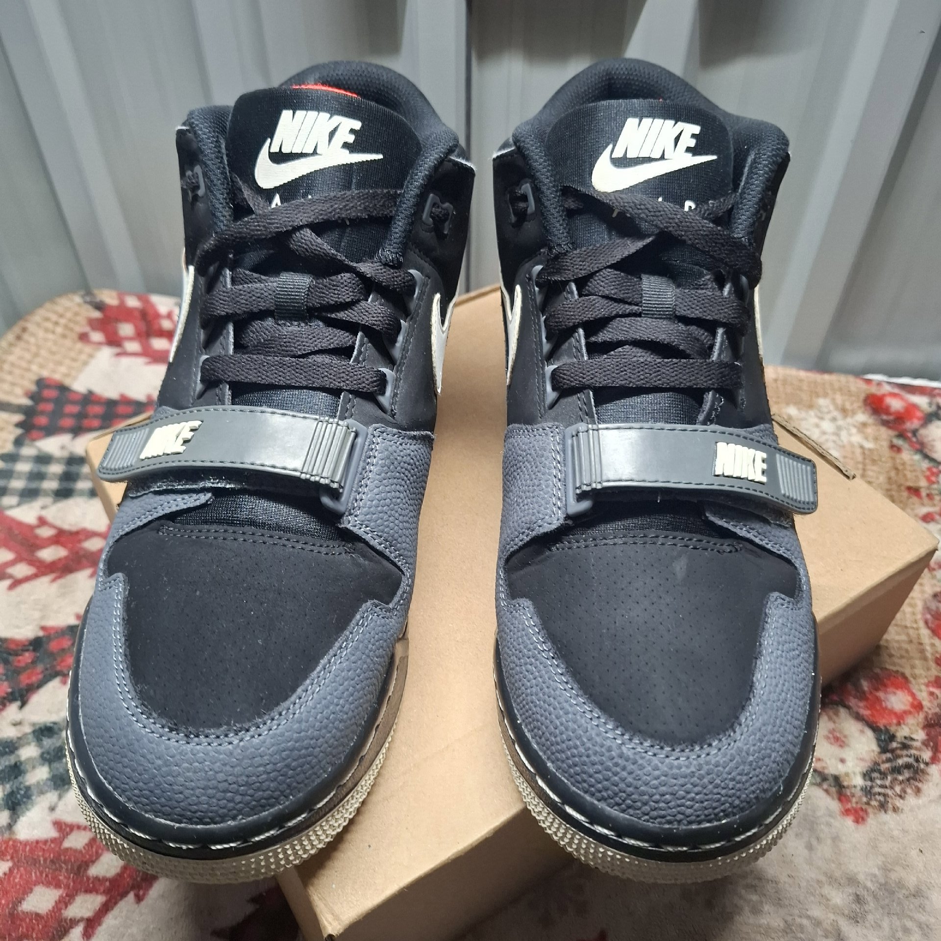 Nike Air Trainer Black/Grey Trainers, Nike, 9, Good condition — preloved on SilentSale®