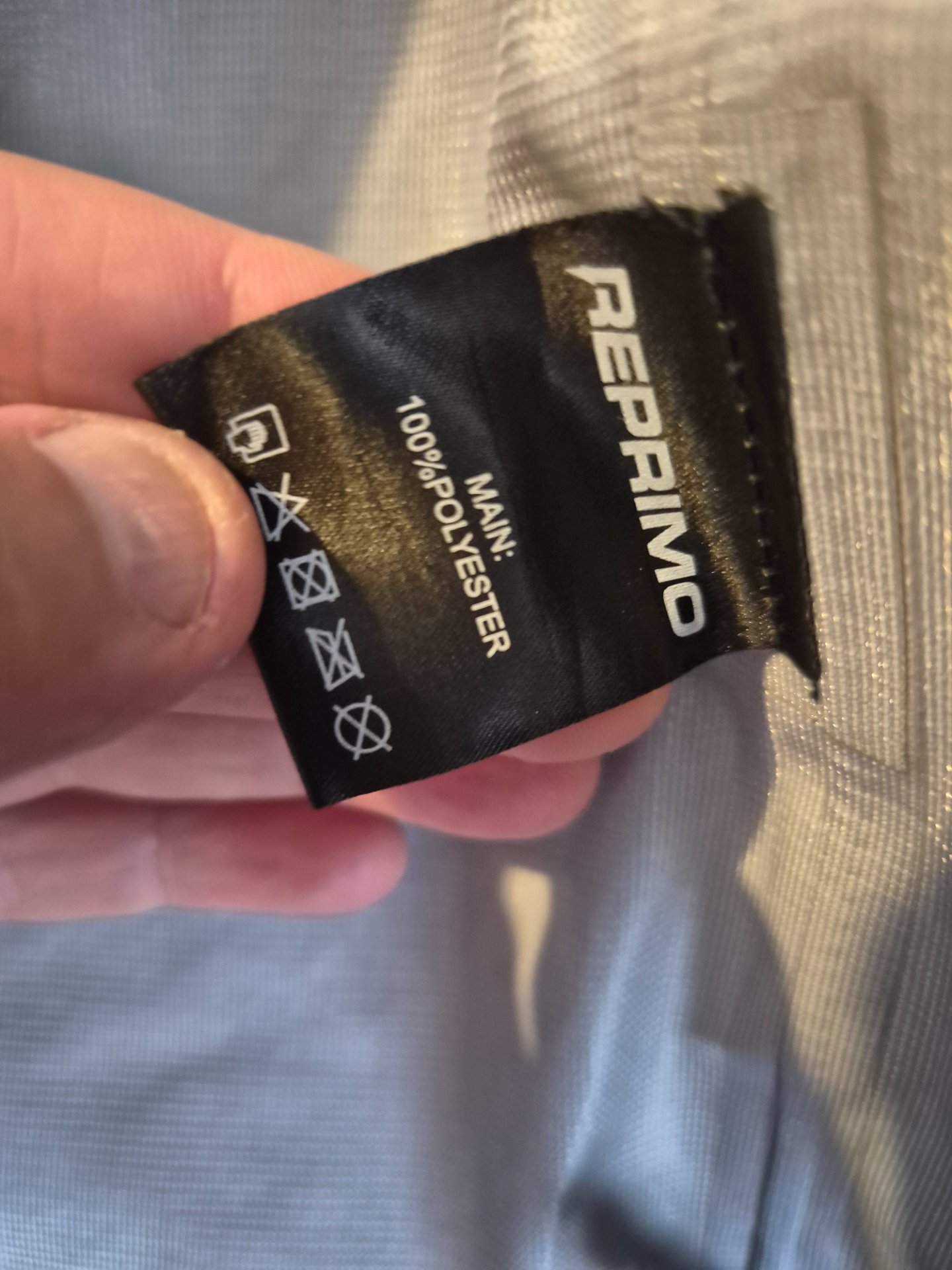 Reprimo Blue Lightweight Waterproof Jacket XL, Reprimo, XL, New condition — preloved on SilentSale®