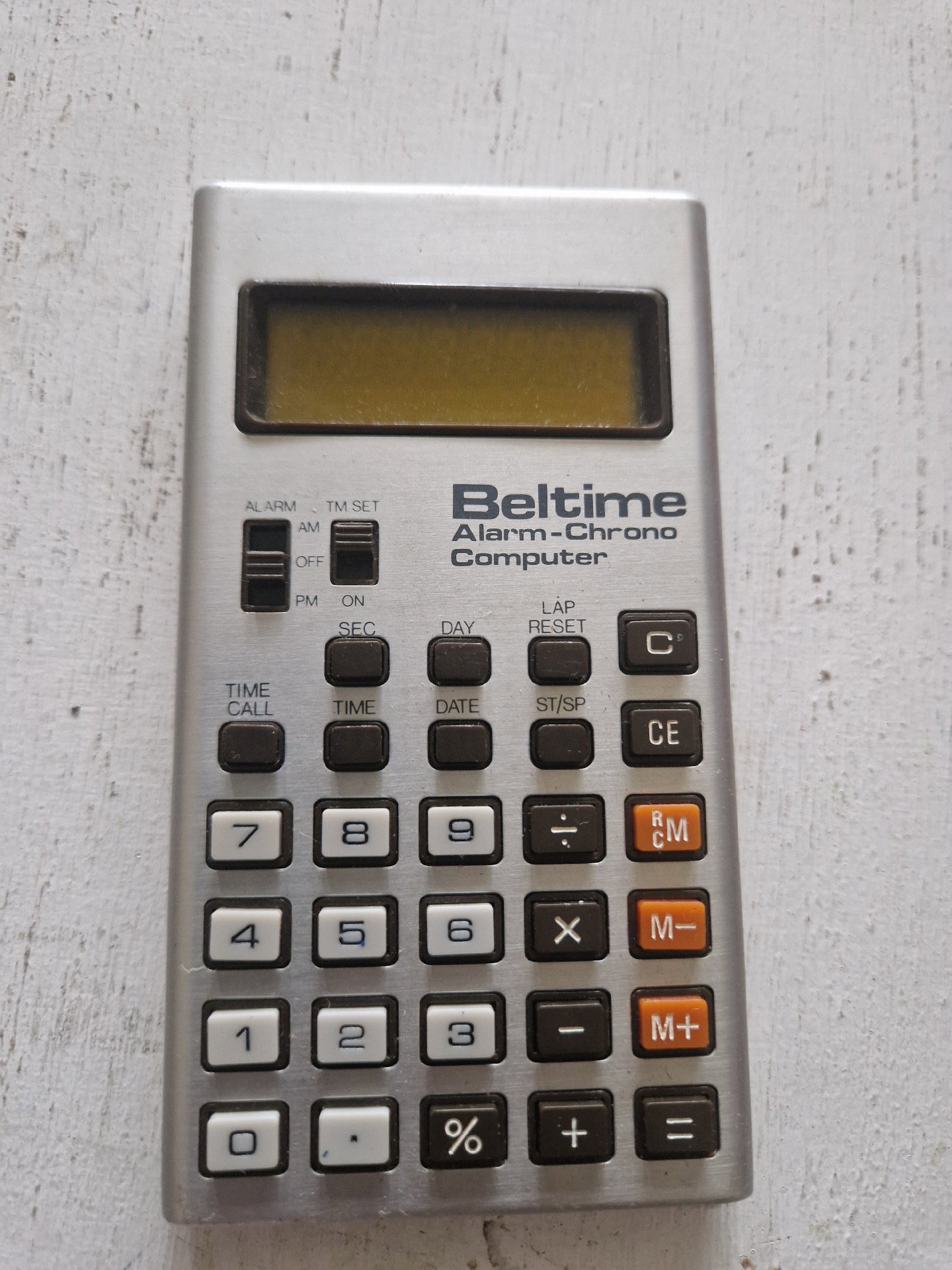 Beltime Alarm-Chrono Computer Calculator, Beltime, One Size, Good condition — preloved on SilentSale®