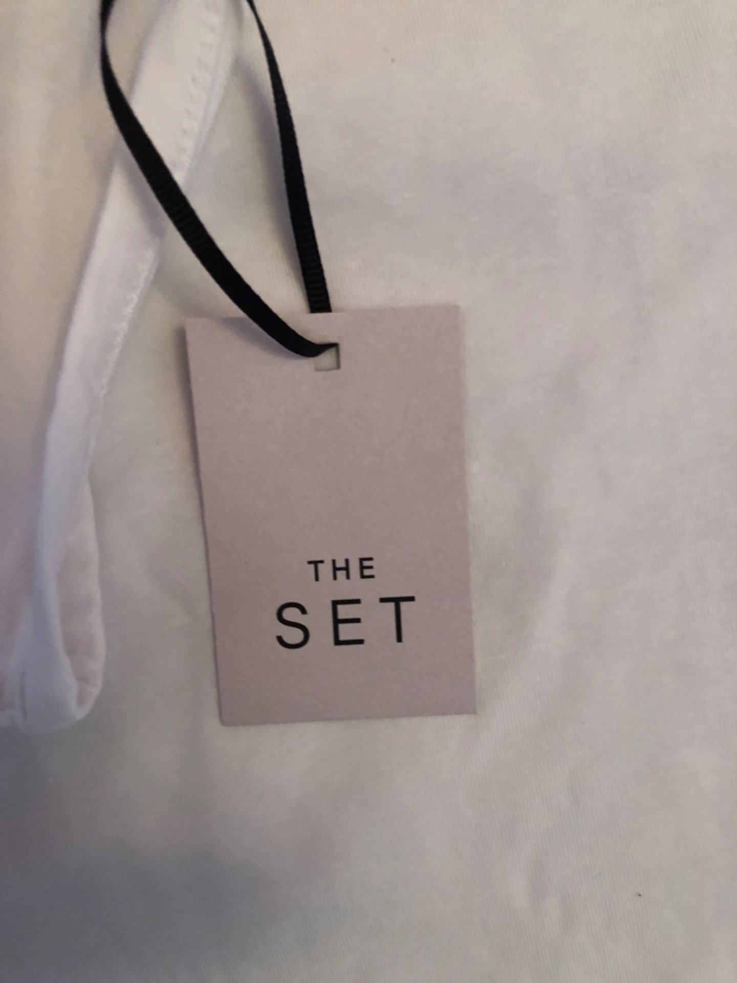 Next 3 pack  Puff Sleeve Tops, White, white and Black Stripe, black – XS, Next, XS, New condition — preloved on SilentSale®