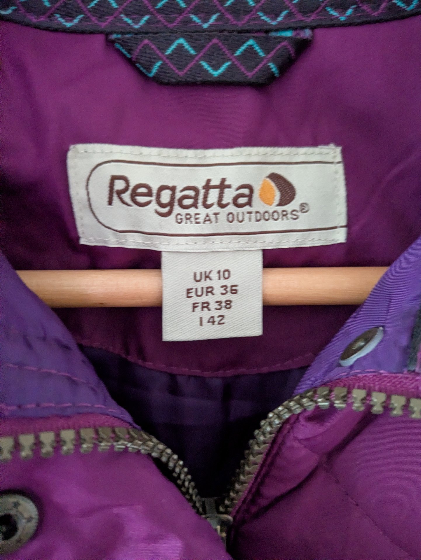 Regatta Purple Quilted Gilet Waistcoat – Size 14, Regatta, 14, Excellent condition — preloved on SilentSale®