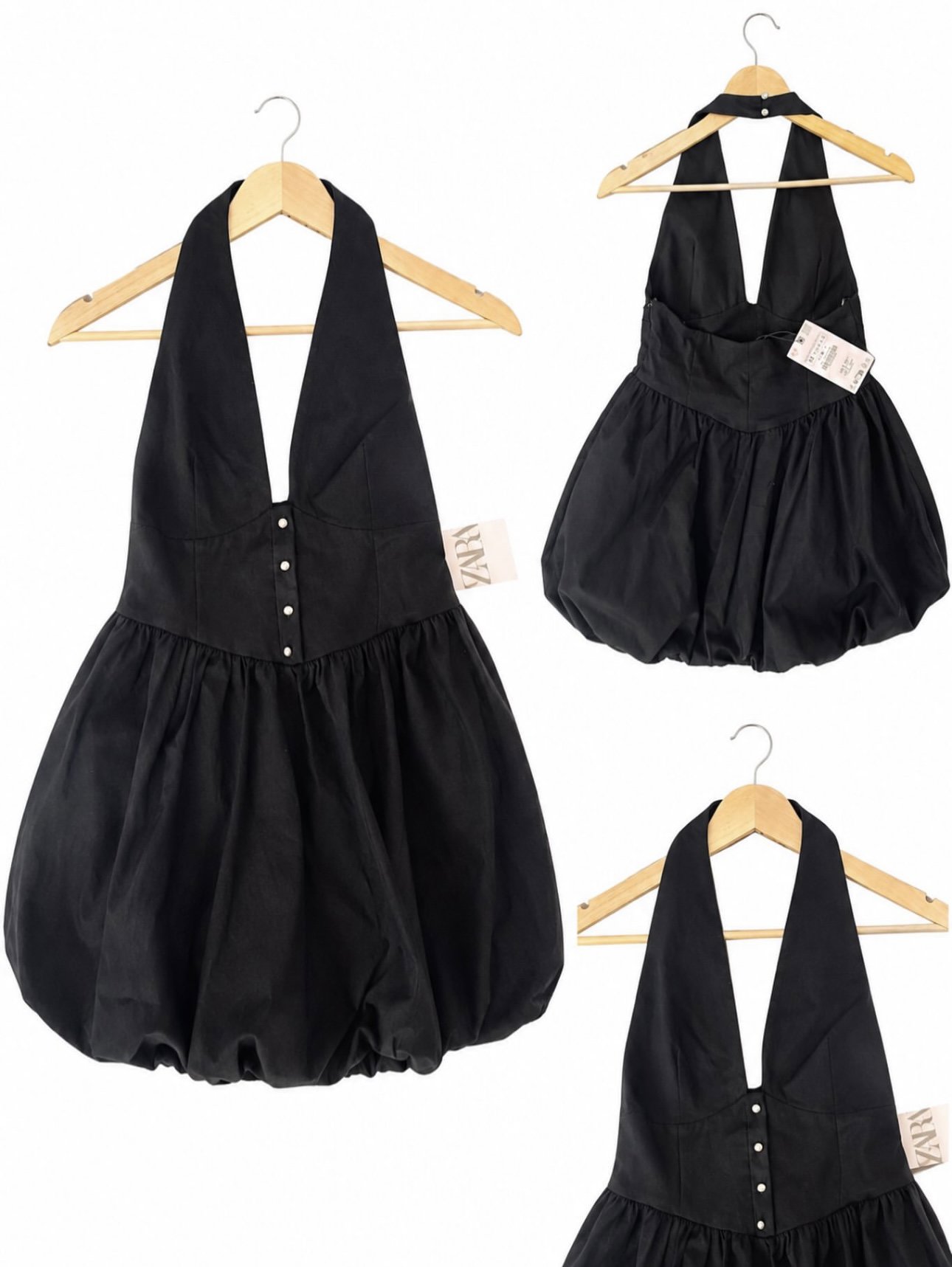 Zara balloon dress, Zara, 10, New condition — preloved on SilentSale®