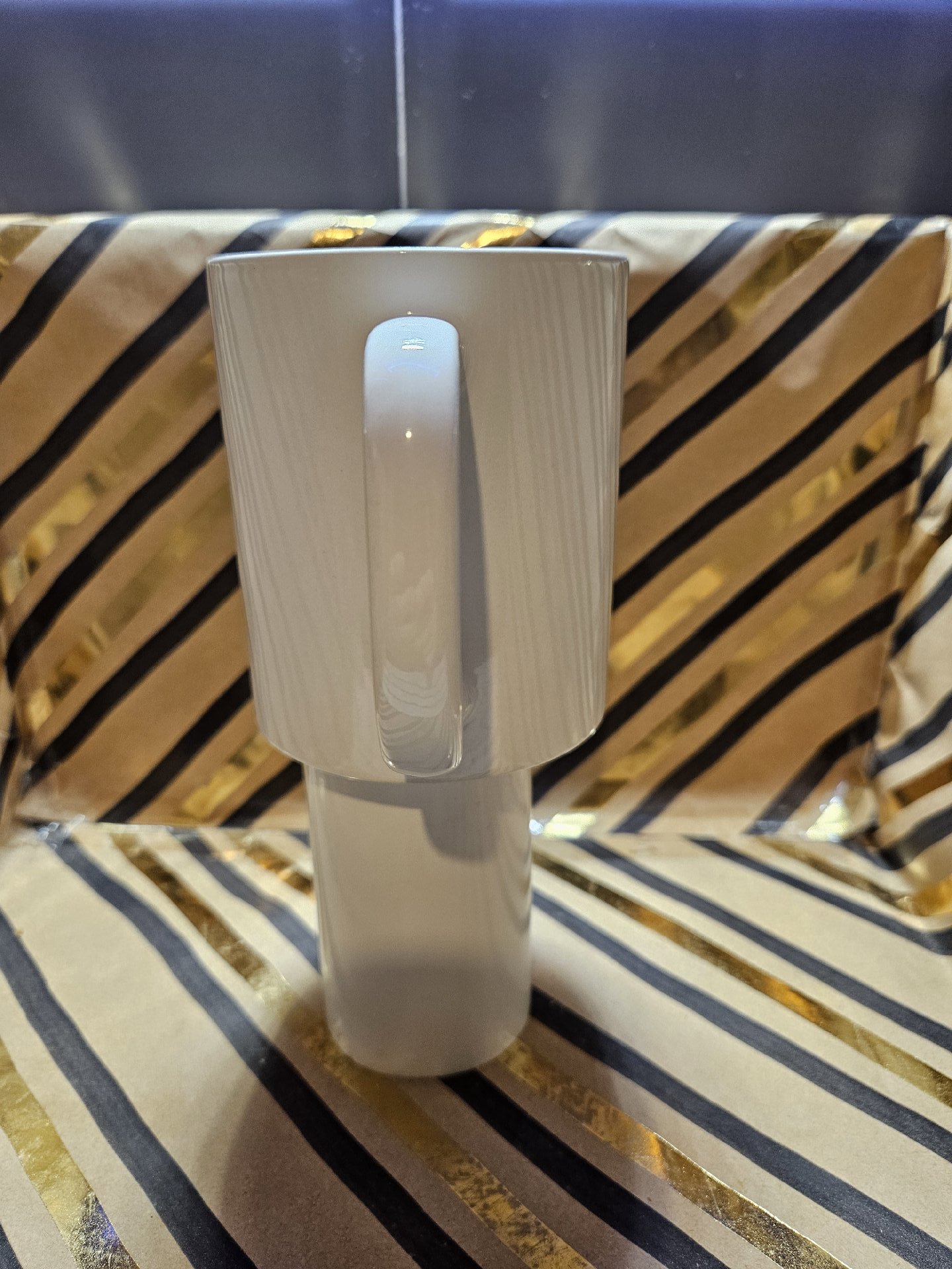 The Best Dad White Ceramic Mug with Car Design, Unbranded, One Size, New condition — preloved on SilentSale®