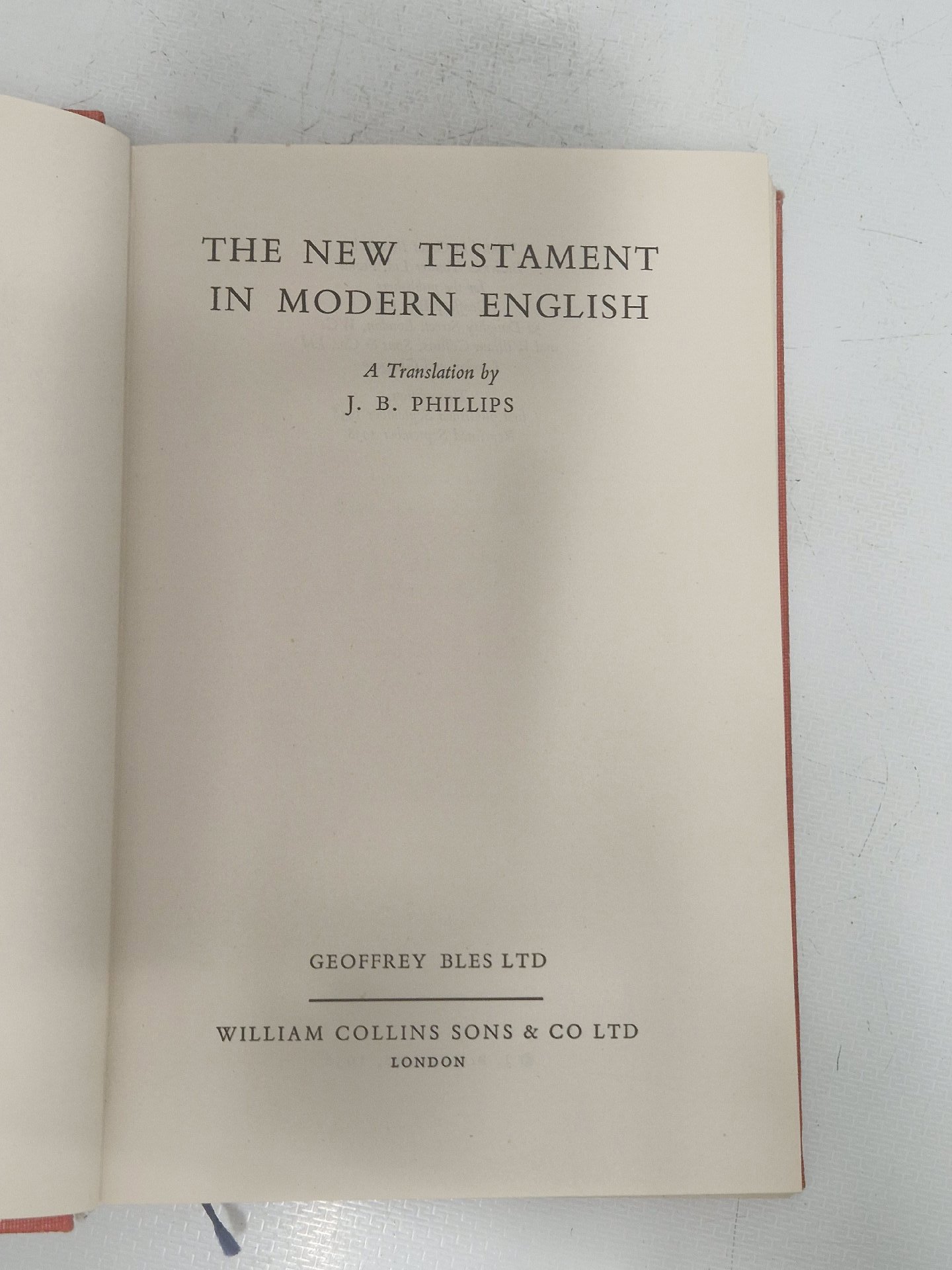 The New Testament in Modern English by J. B. Phillips, Unbranded, One Size, Good condition — preloved on SilentSale®