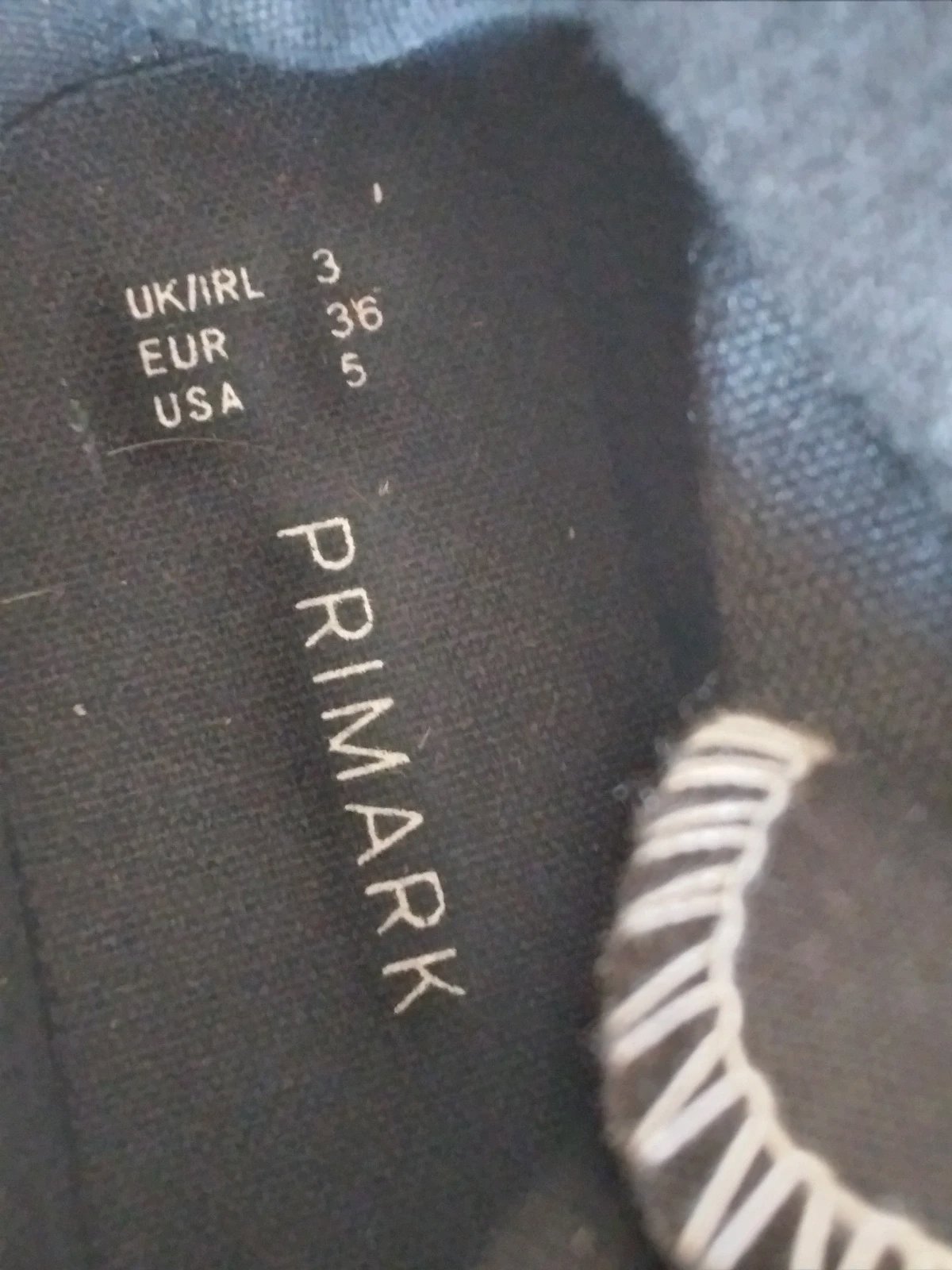 Primark Black High-Top Platform Trainers - UK 3 / EU 36 - New, Primark, 3, New condition — preloved on SilentSale®