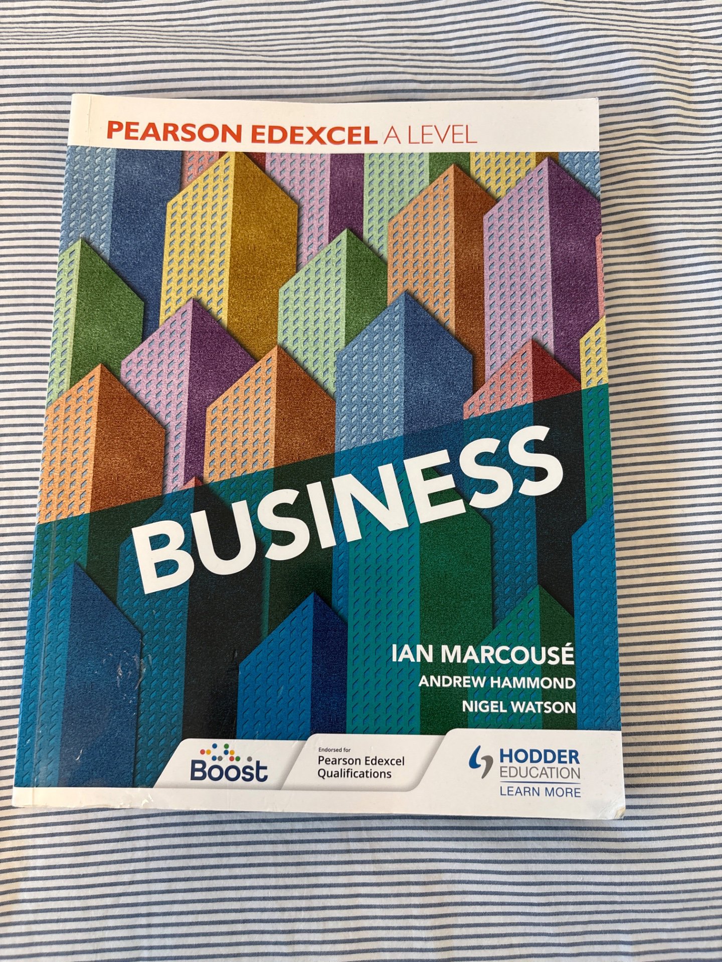 A Level Edexcel Business Studies Textbook, Pearson, One Size, Like New condition — preloved on SilentSale®