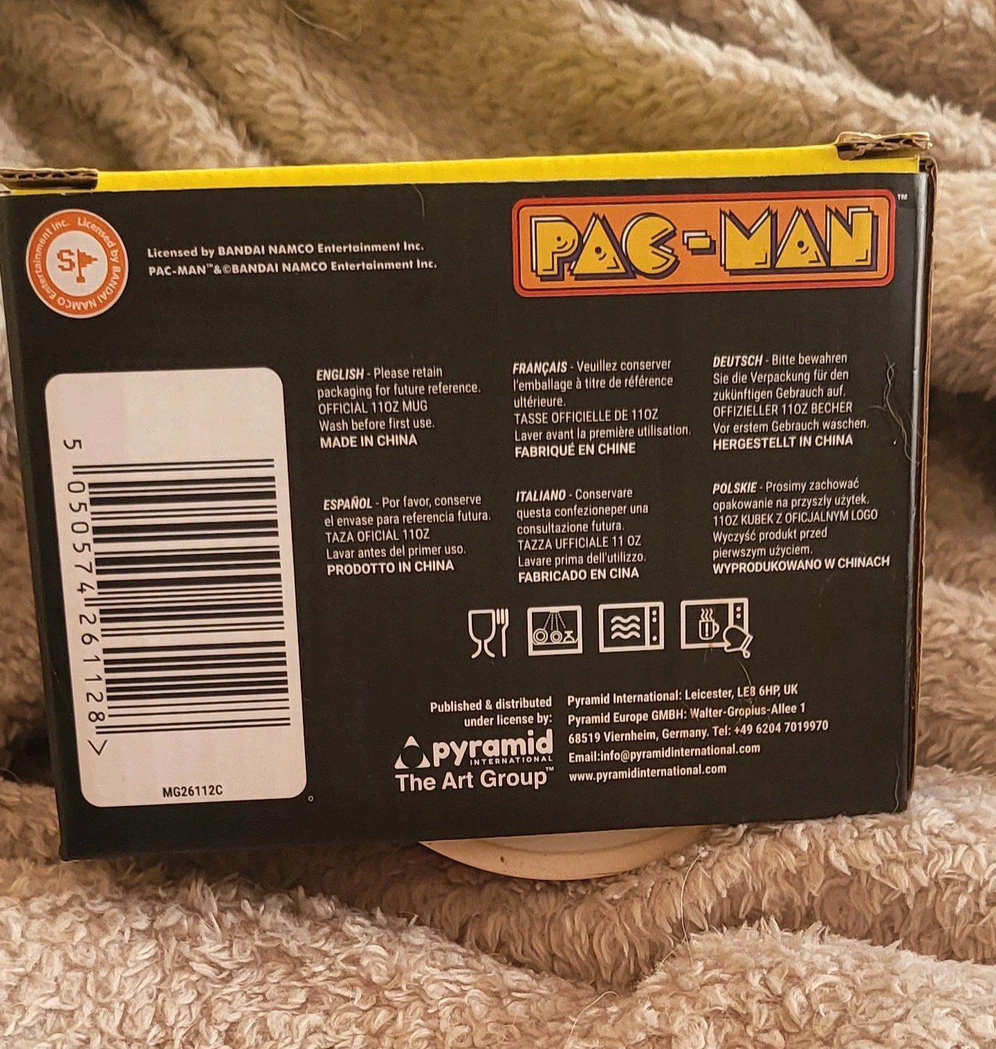Pac-man 315ml mug new and boxed, PYRAMID, One Size, New condition — preloved on SilentSale®