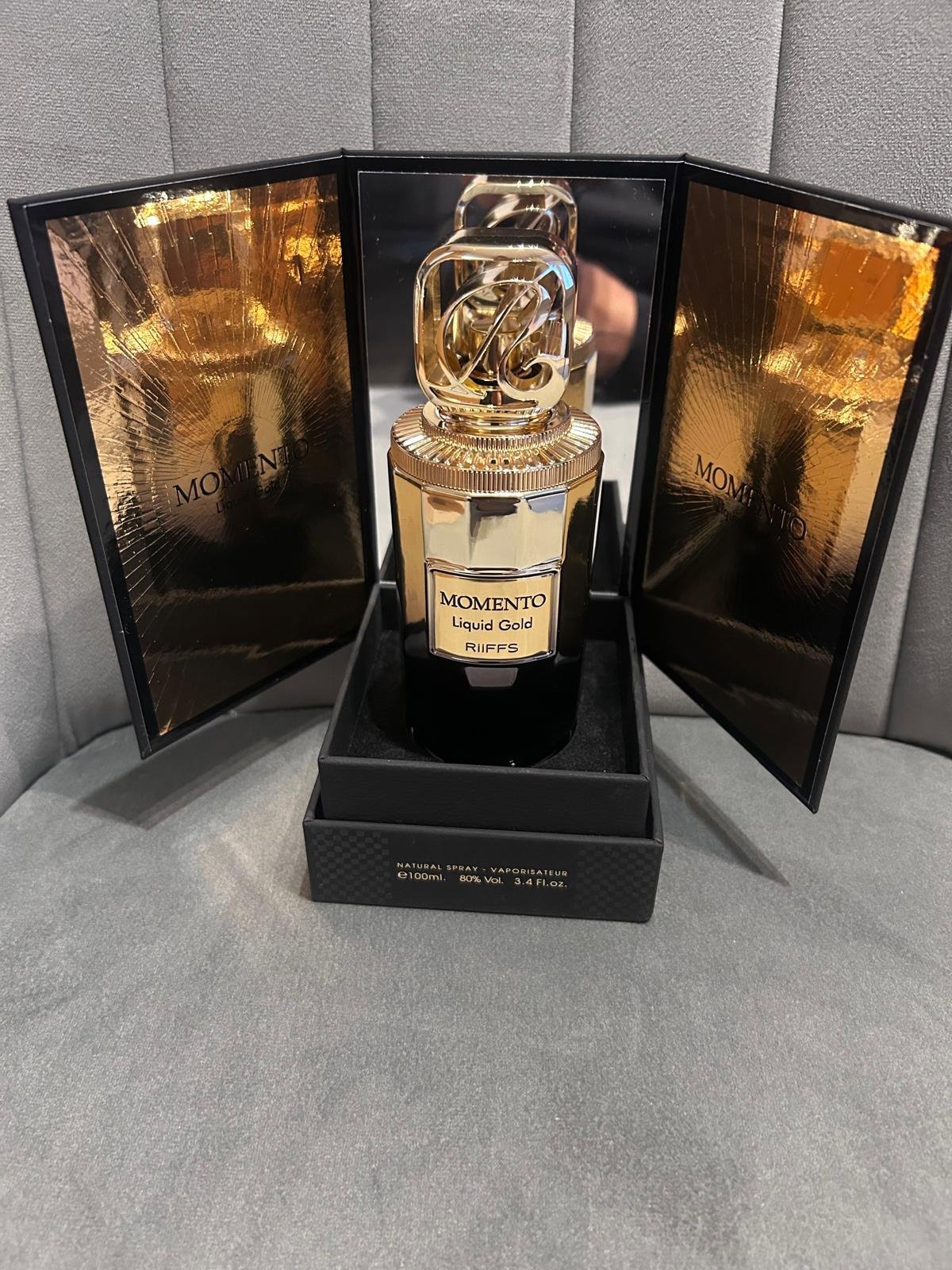 Riiffs Momento Liquid Gold Extrait De Parfum 100ml, Riiffs, 100ml, New condition — preloved on SilentSale®