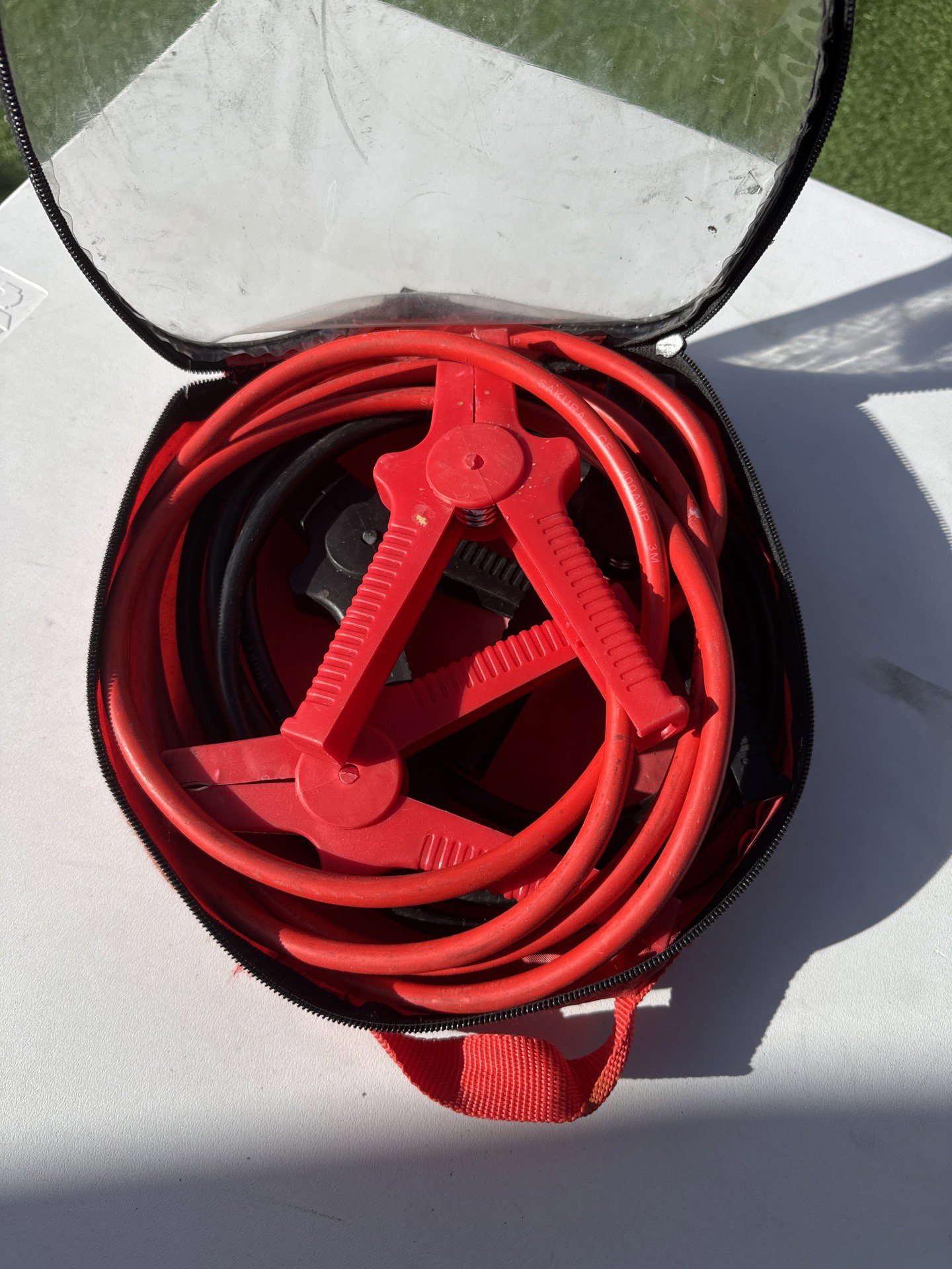 Car Jump Starter Booster Cables with Carry Case, Saxon, One Size, Excellent condition — preloved on SilentSale®