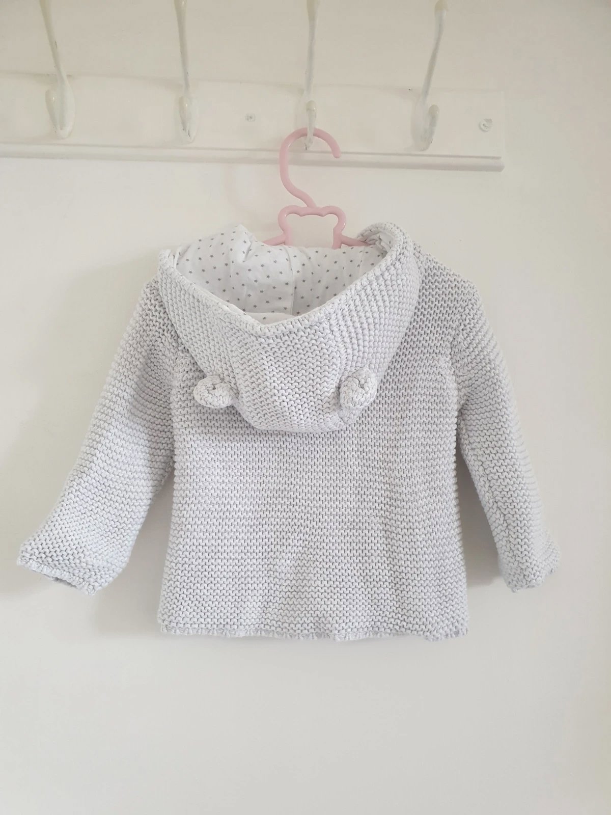 Winter hoodie, Nutmeg, 3-6 months / 62 cm, New condition — preloved on SilentSale®