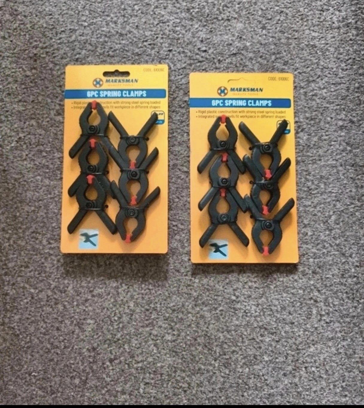 2 x 6 pc 2" Work Clamps , Marksman, One Size, New condition — preloved on SilentSale®