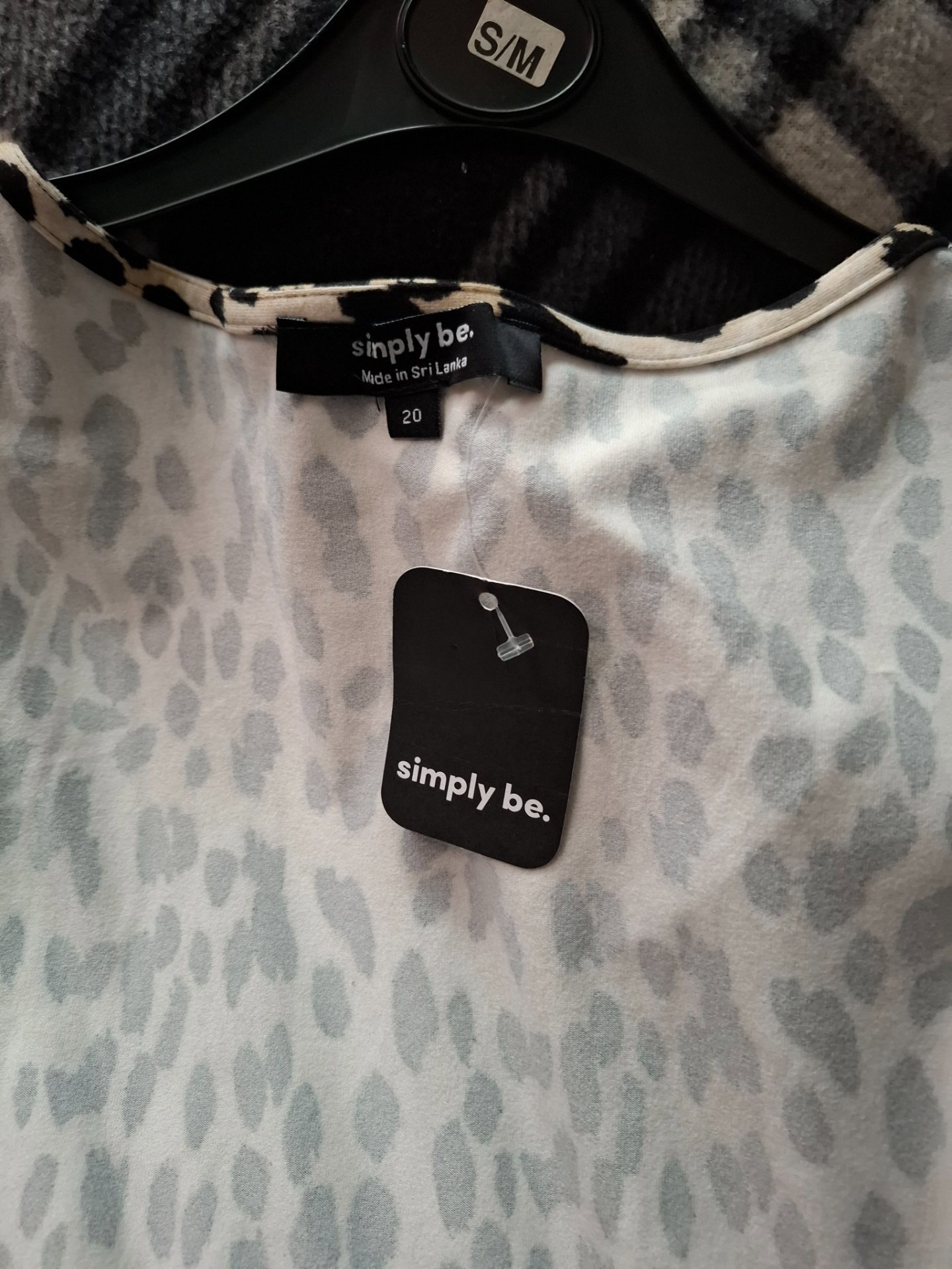 Simply Be Leopard Print Wrap Dress – UK 20, Simply Be, 20, New condition — preloved on SilentSale®