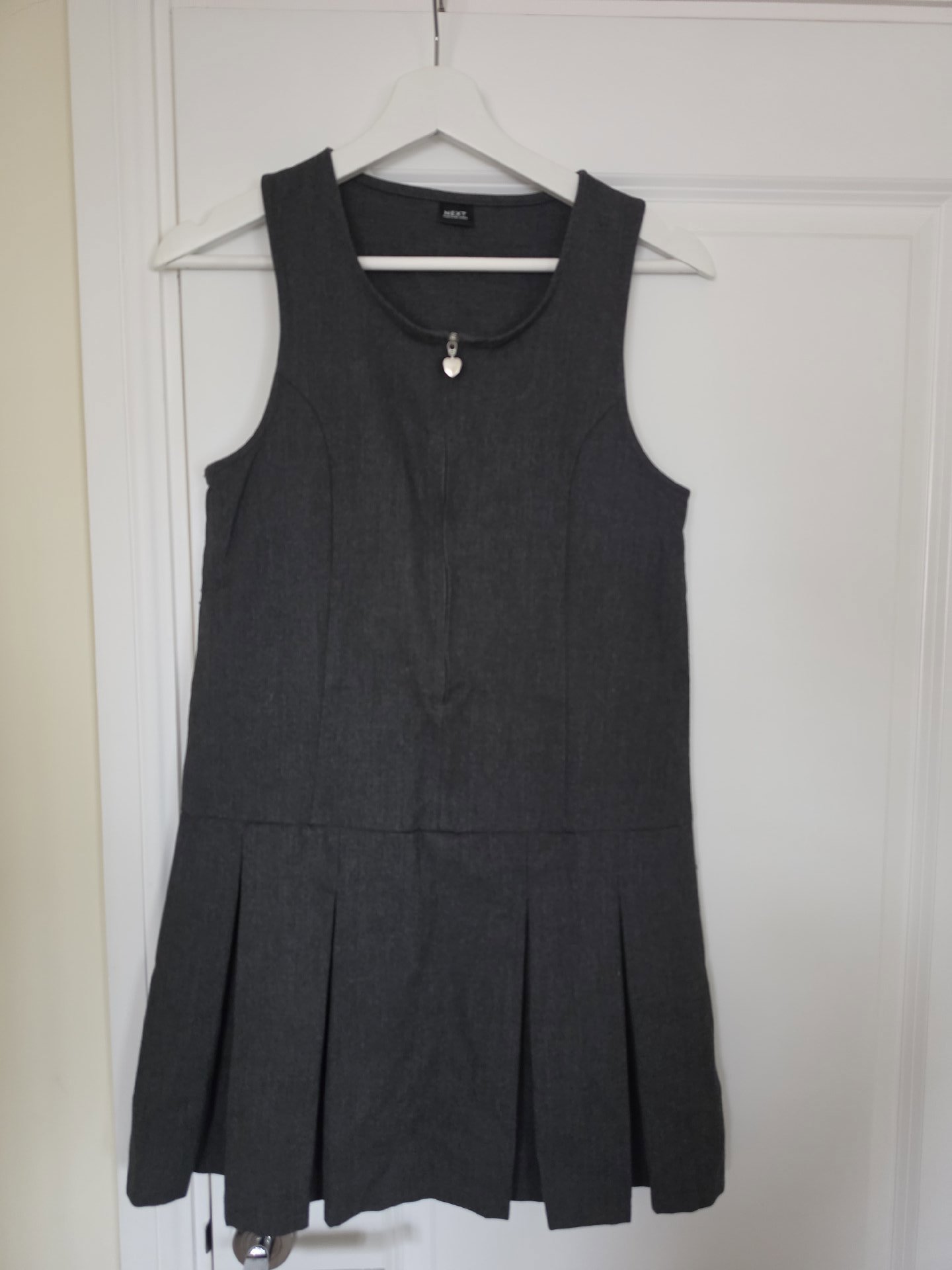 Next Grey School Pinafore Dress – 12 Years, Next, 12 years, Like New condition — preloved on SilentSale®