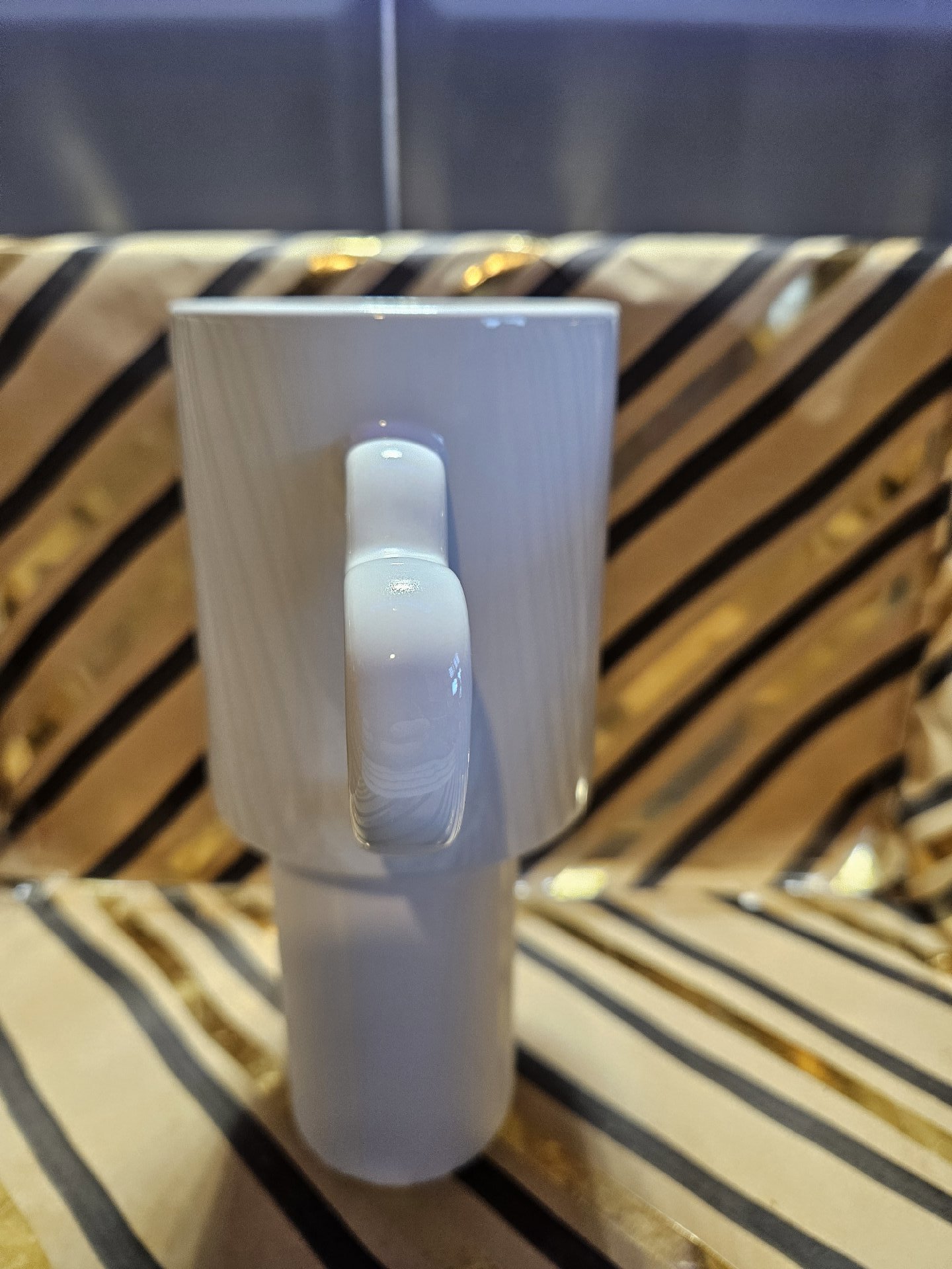 Love Themed White Ceramic Mug with Heart Handle, Unbranded, One Size, New condition — preloved on SilentSale®