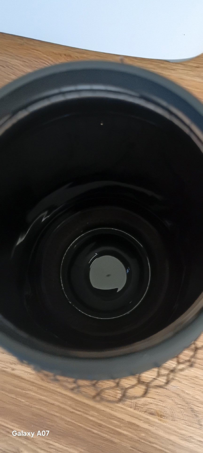 Healthy Food Black Ceramic Kitchen Storage Jar, Qlux Ideas, One Size, Excellent condition — preloved on SilentSale®