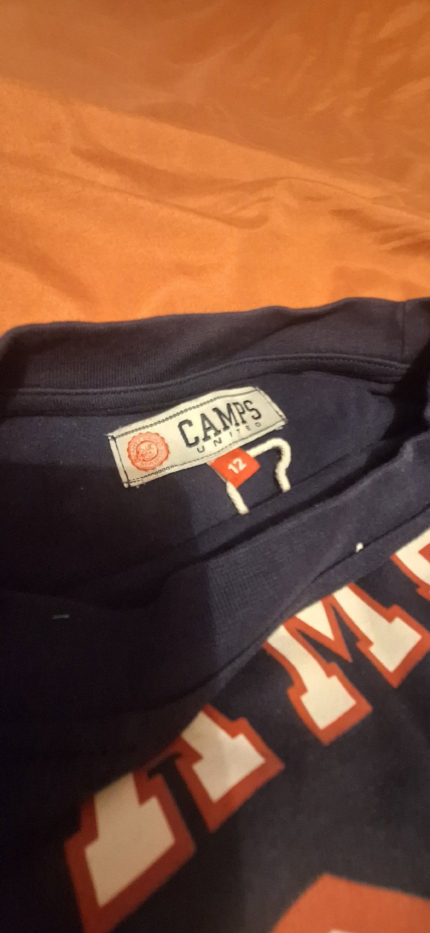 Camps United Navy Blue Sports T-Shirt – Size 12, Camps United, 12 years, Excellent condition — preloved on SilentSale®