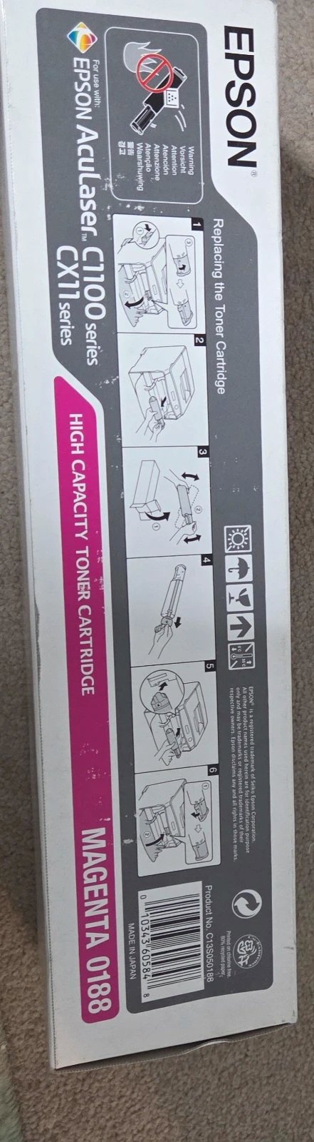 Epson Aculader Toner Cartridge, Epson, One Size, New condition — preloved on SilentSale®