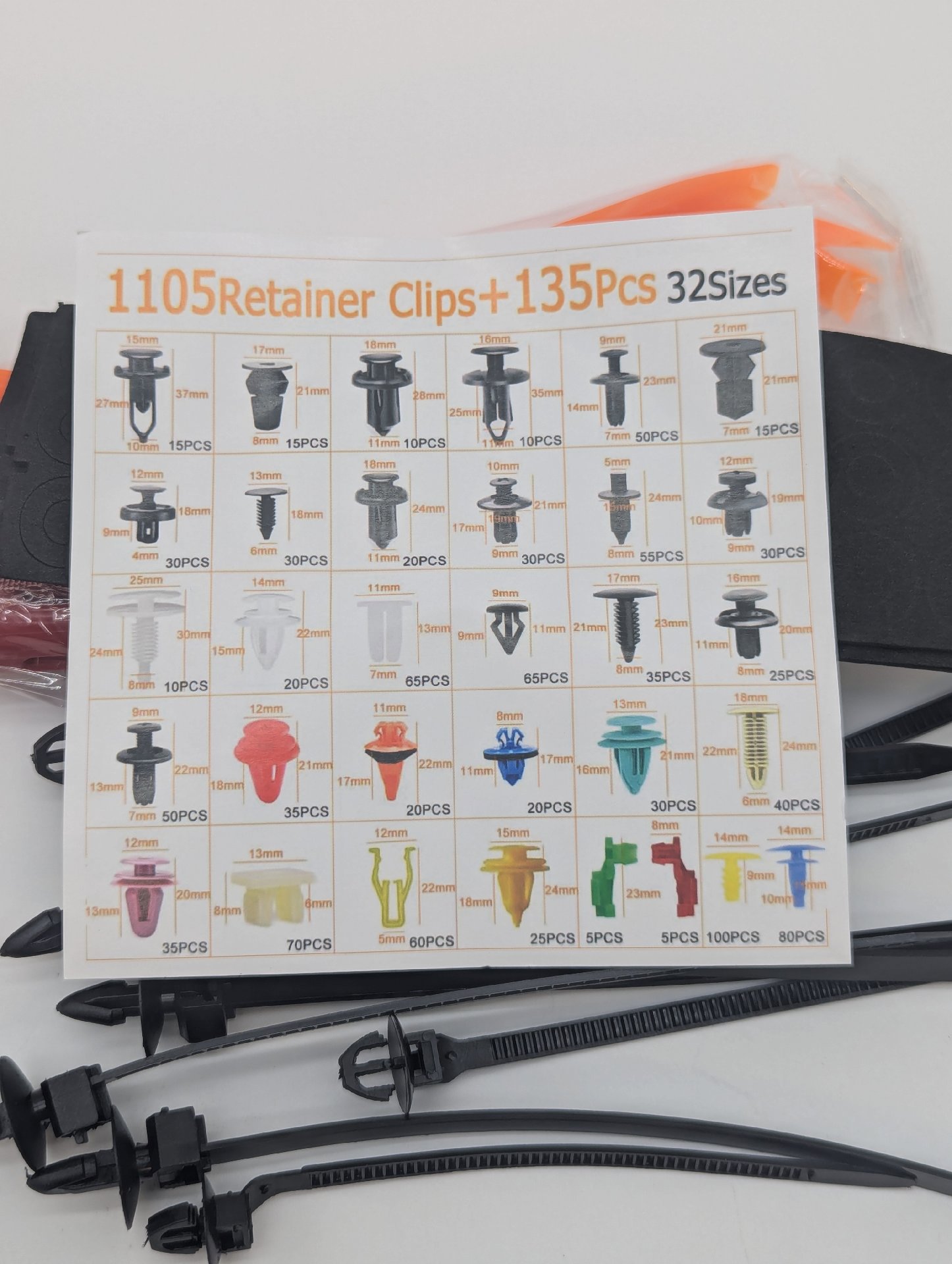 Universal Car Trim Clip Fastener Assortment Kit with Tools, Universal, One Size, New condition — preloved on SilentSale®