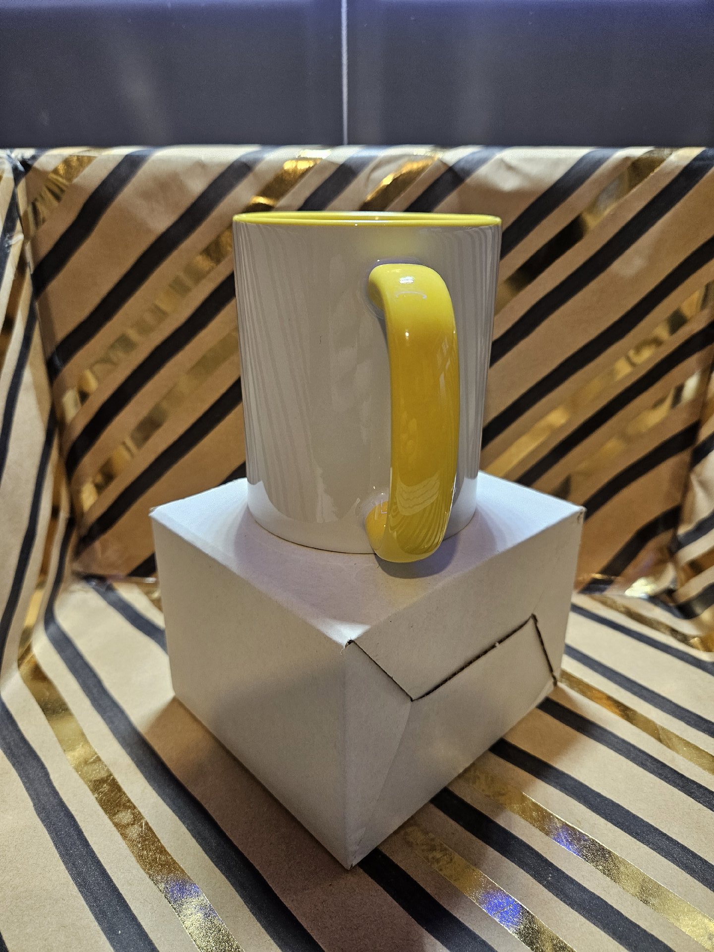 Learn To Walk Away From Disrespect Mug Yellow Interior, Unbranded, One Size, New condition — preloved on SilentSale®