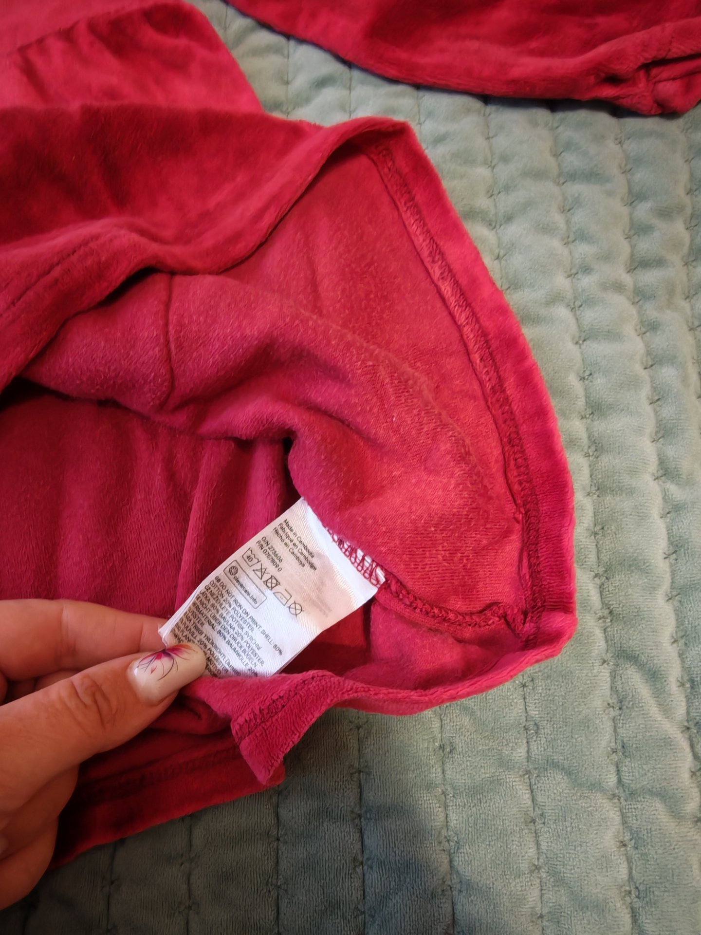 H&M Red Minnie Mouse Velour Dress – 18-24M, H&M, 18-24M, Good condition — preloved on SilentSale®